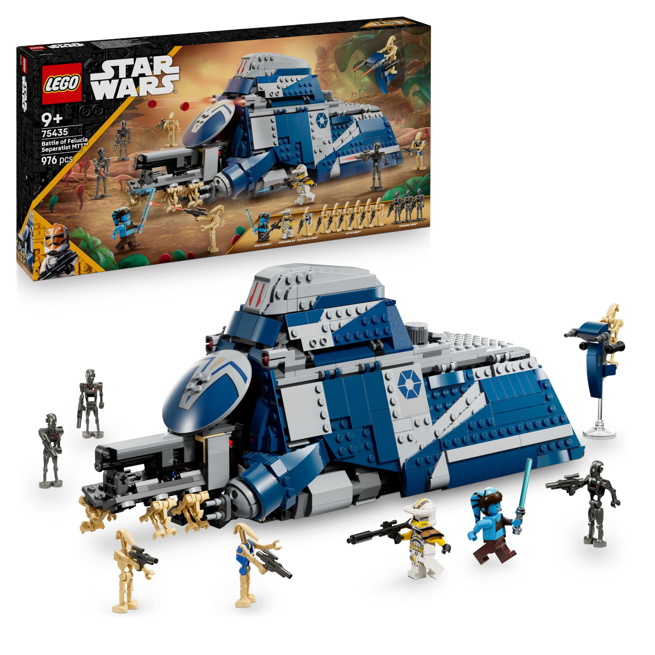 LEGO Star Wars 75435 Battle of Felucia Separatist MTT Building Set for Ages 9+