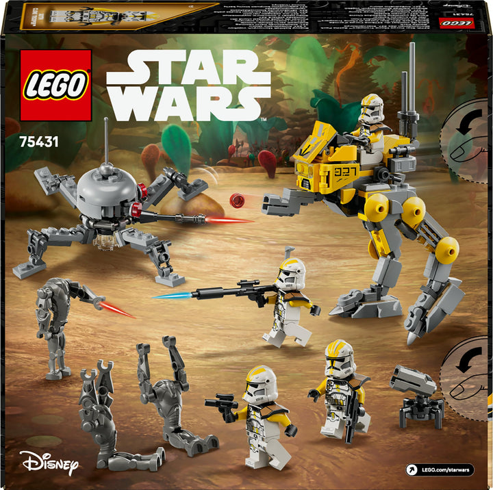 LEGO Star Wars 75431 327th Star Corps Clone Troopers Battle Pack - Building Toy for 7+