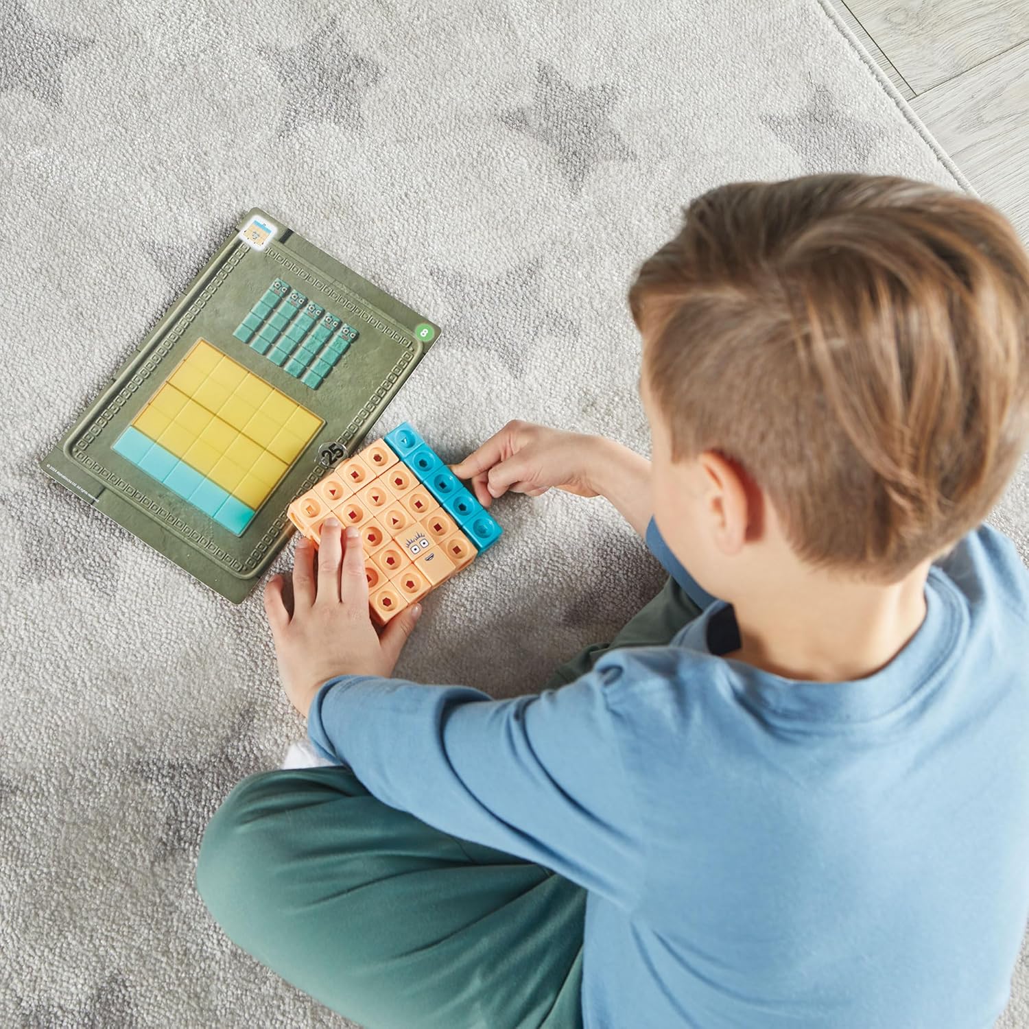 Learning Resources MathLink Cubes Numberblocks 21–30 Activity Set - Educational Building Toy for Ages 3-7 9