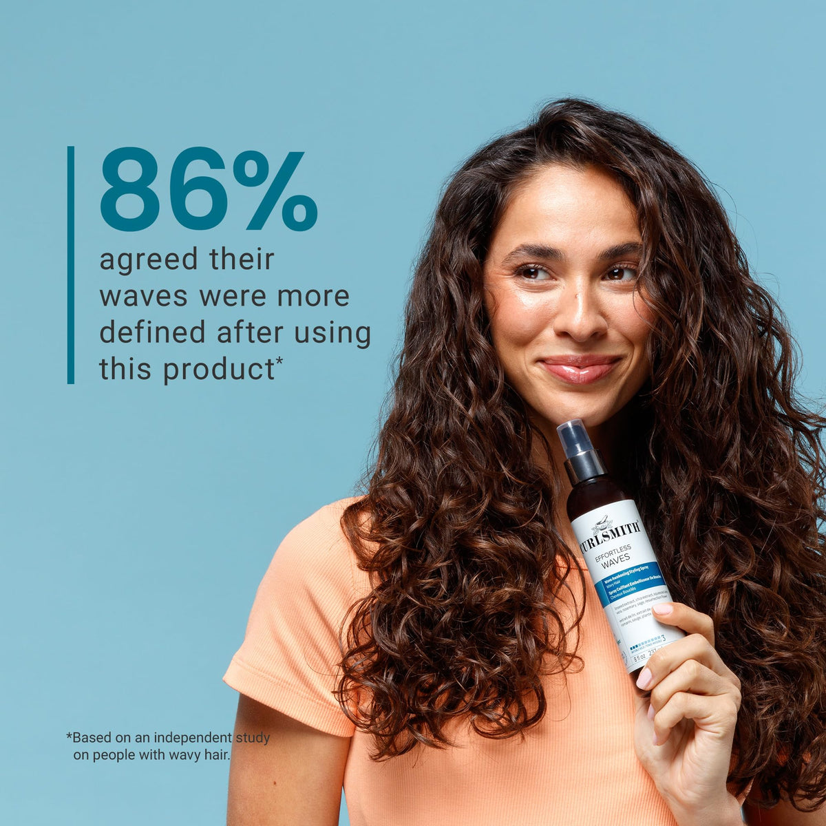 CURLSMITH Effortless Waves Styling Spray - Lightweight, Moisturising, Frizz Control | 59 ml 4