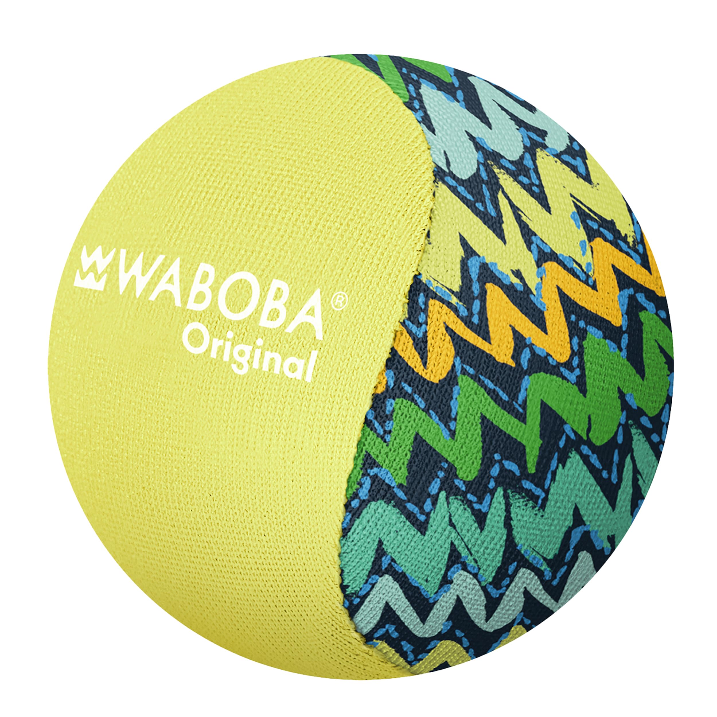 Waboba Original Water Bouncing Ball - Gel Core | Zigzag Color | Ages 8+ 1