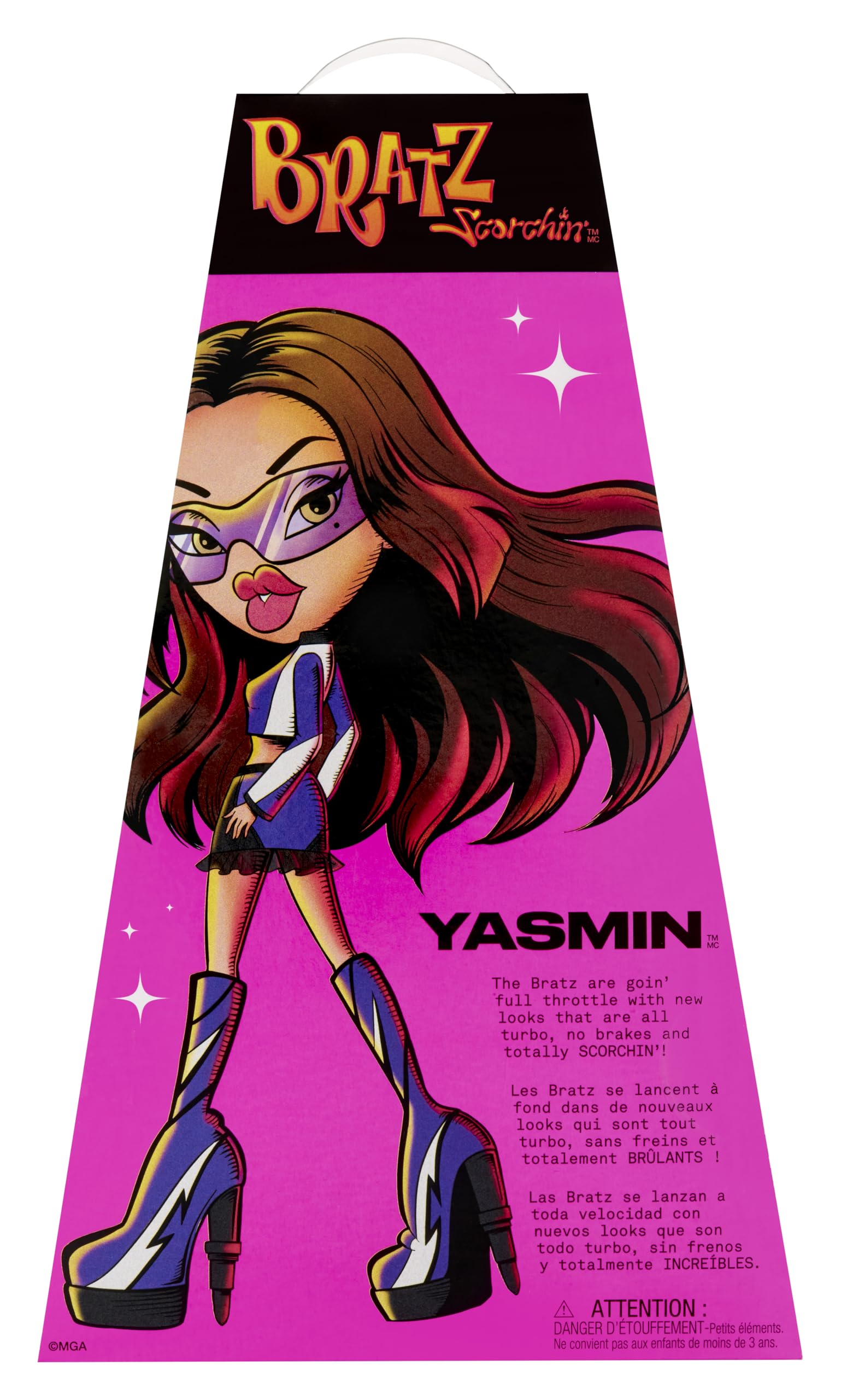 Bratz Scorchin' Yasmin Doll - Moto-Inspired Style | 11.5 inches | Ages 3+ 8