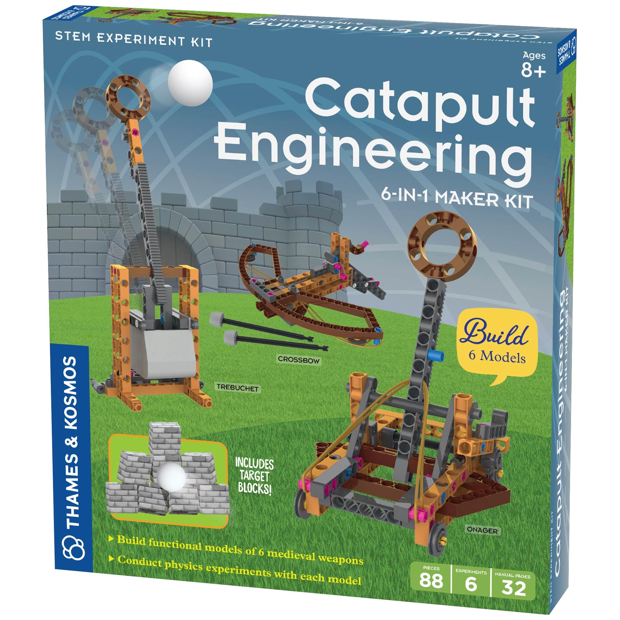 Thames & Kosmos Catapult Engineering STEM Maker Kit - Build 6 Models, Ages 8+ 1