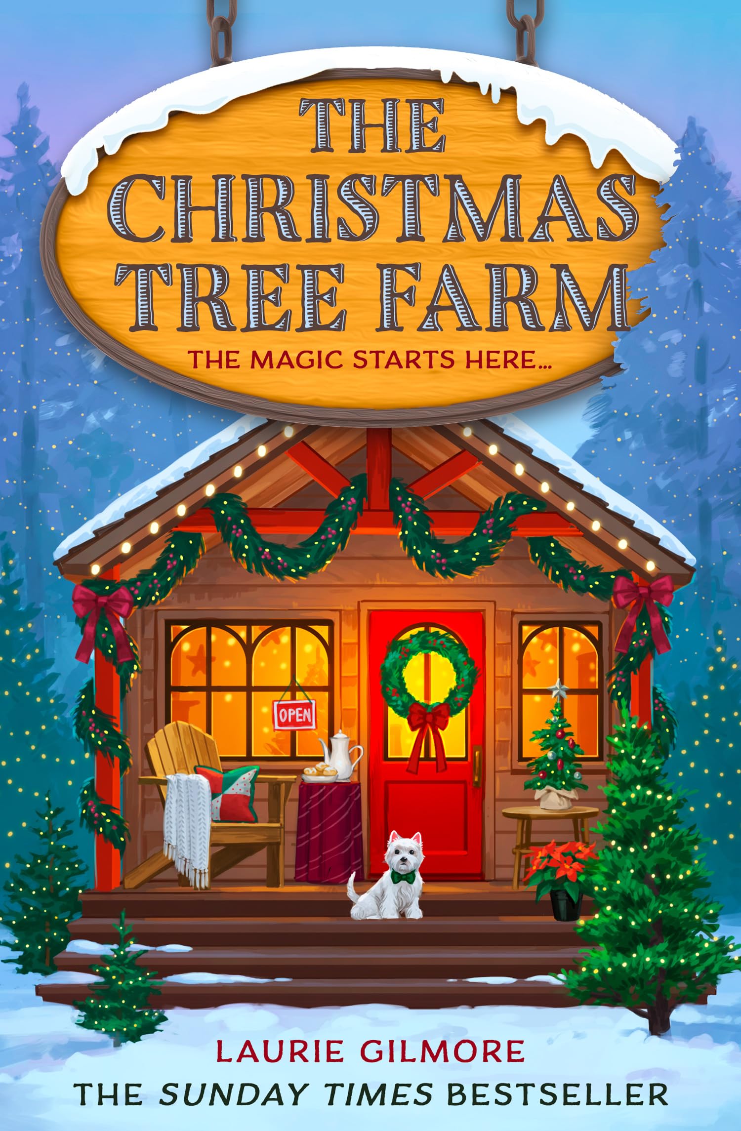 The Christmas Tree Farm by Laurie Gilmore - Grumpy x Sunshine Christmas Romcom | Paperback 1