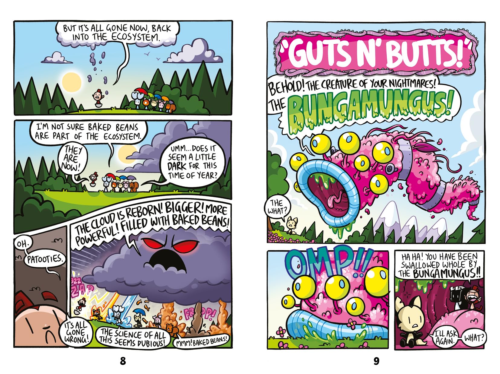 Bunny vs Monkey: Intergalactic Monkey Business! (a Phoenix Comic Book) by Jamie Smart | Hardcover