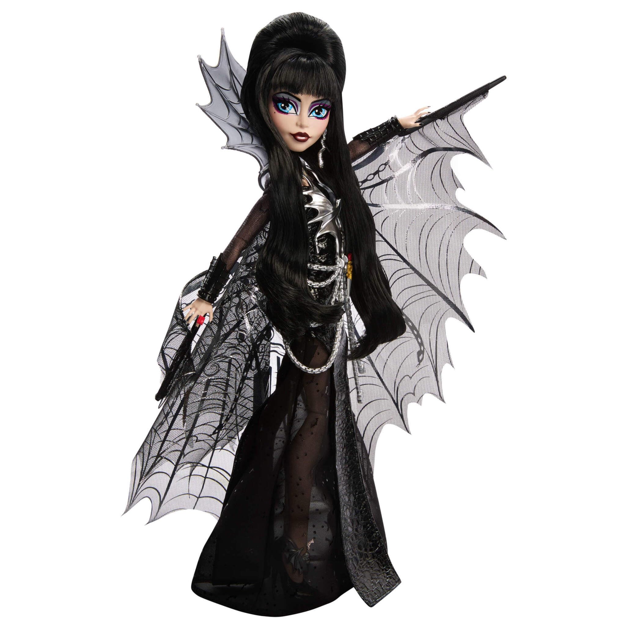 Monster High Elvira, Mistress of the Dark Collectible Doll | 11.4173 in | HYV99 7