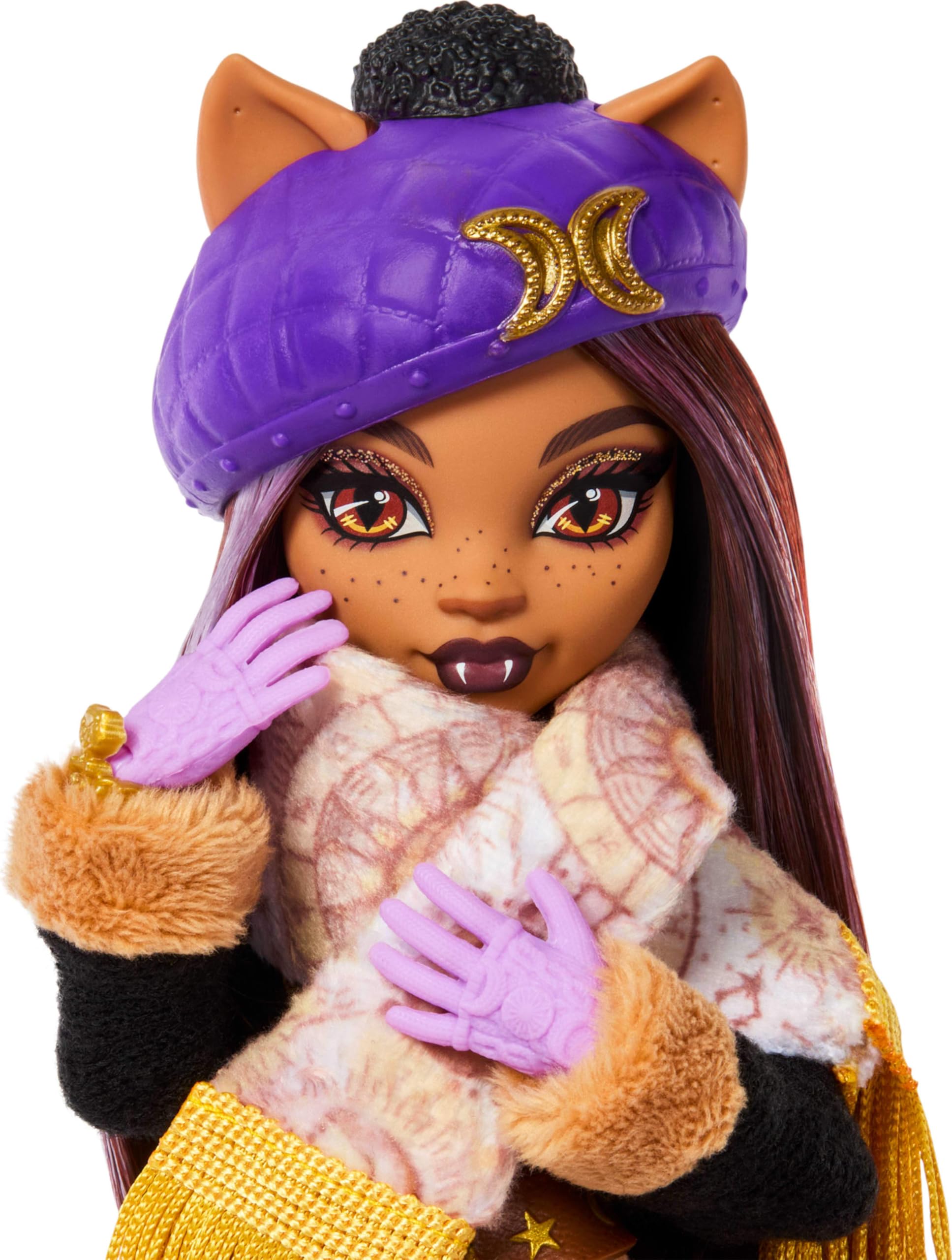 Monster High Skulltimate Secrets Clawdeen Wolf Doll and Accessories Set | 125+ Outfits | Ages 4+ 4