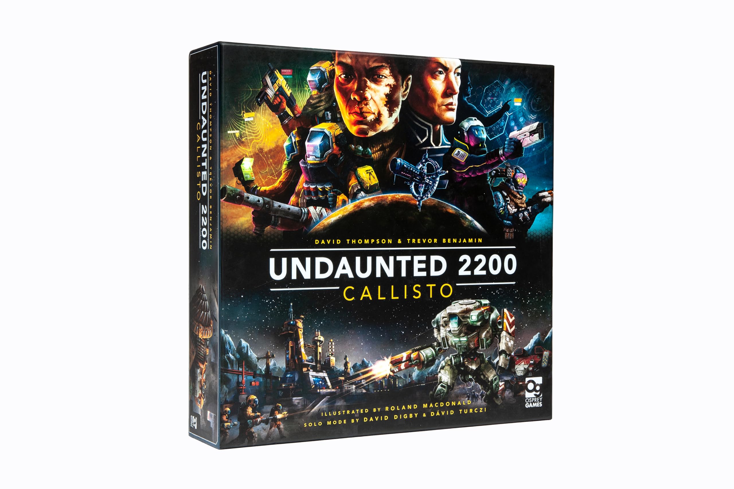 Undaunted 2200: Callisto Board Game - Sci-Fi Strategy, 1-4 Players, 45-60 Min Playtime 2