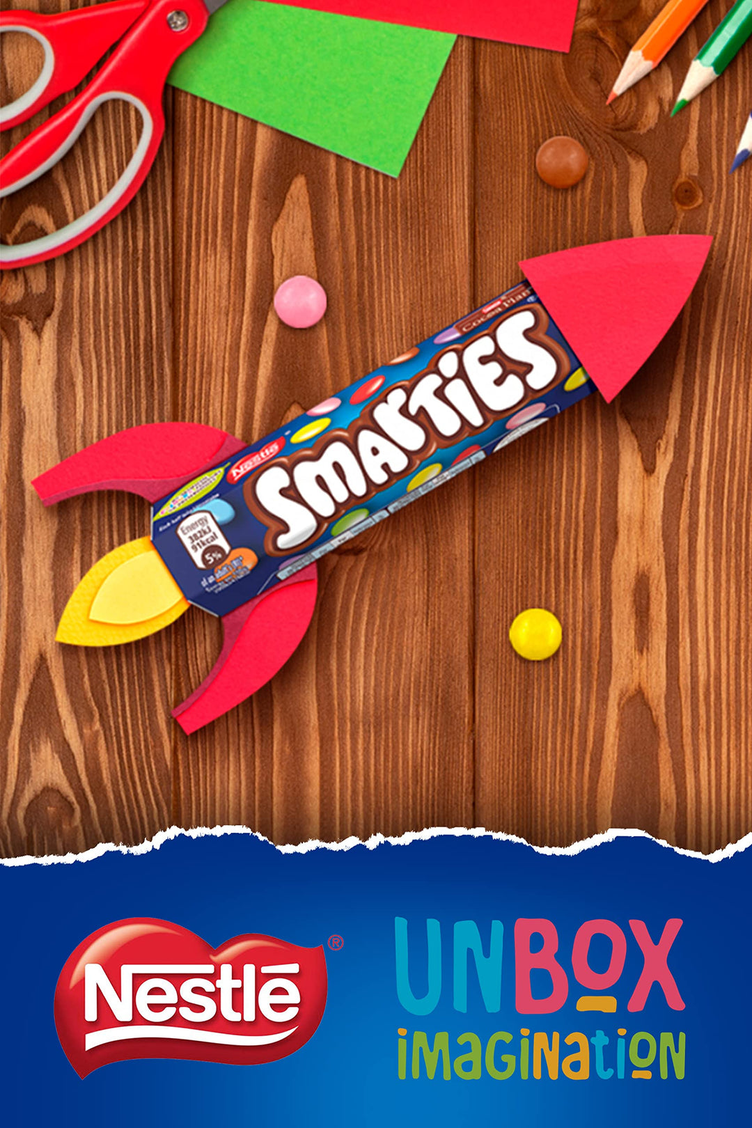 Smarties Milk Chocolate Tubes, 24 x 38 g