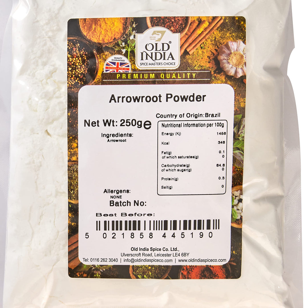 Old India Arrowroot Powder 250g