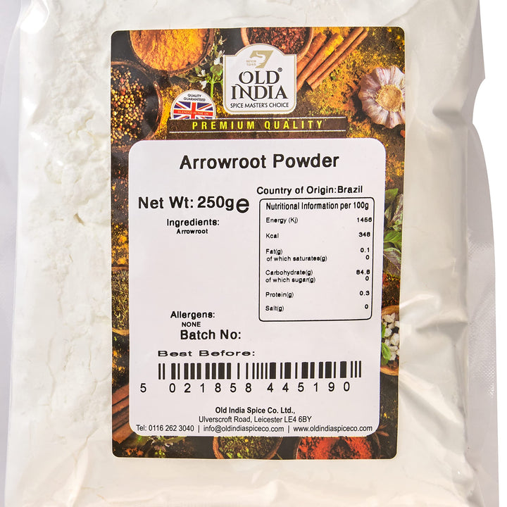Old India Arrowroot Powder 250g