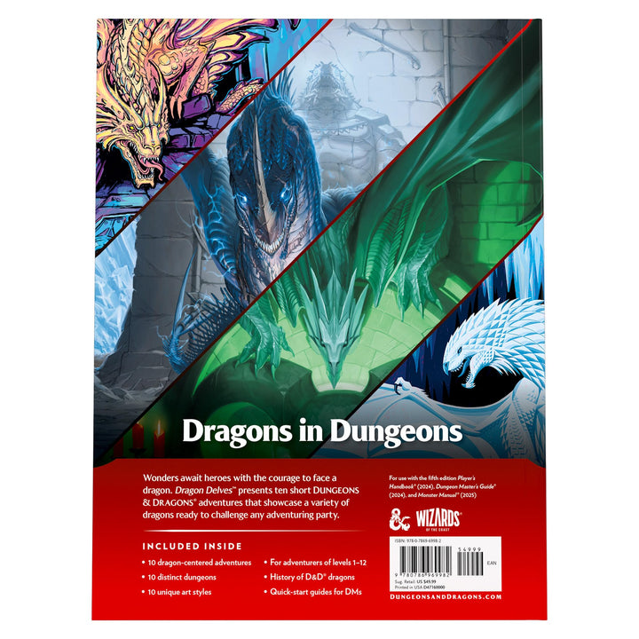 Dungeons & Dragons: Dragon Delves - Dragon-Themed Adventure Anthology for D&D