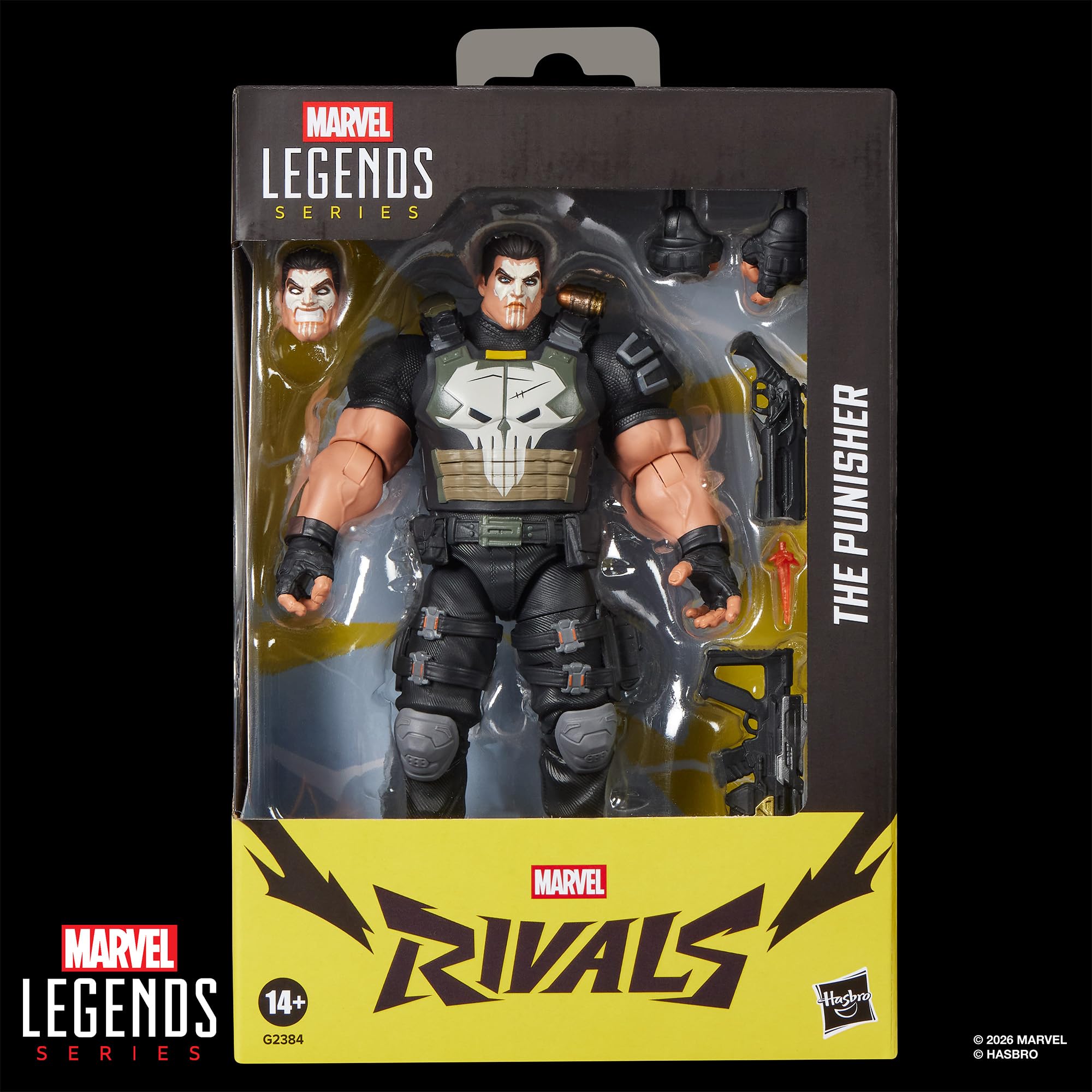 Marvel Legends Series The Punisher Action Figure - Marvel Rivals Video Game Inspired | 6 Inch 2