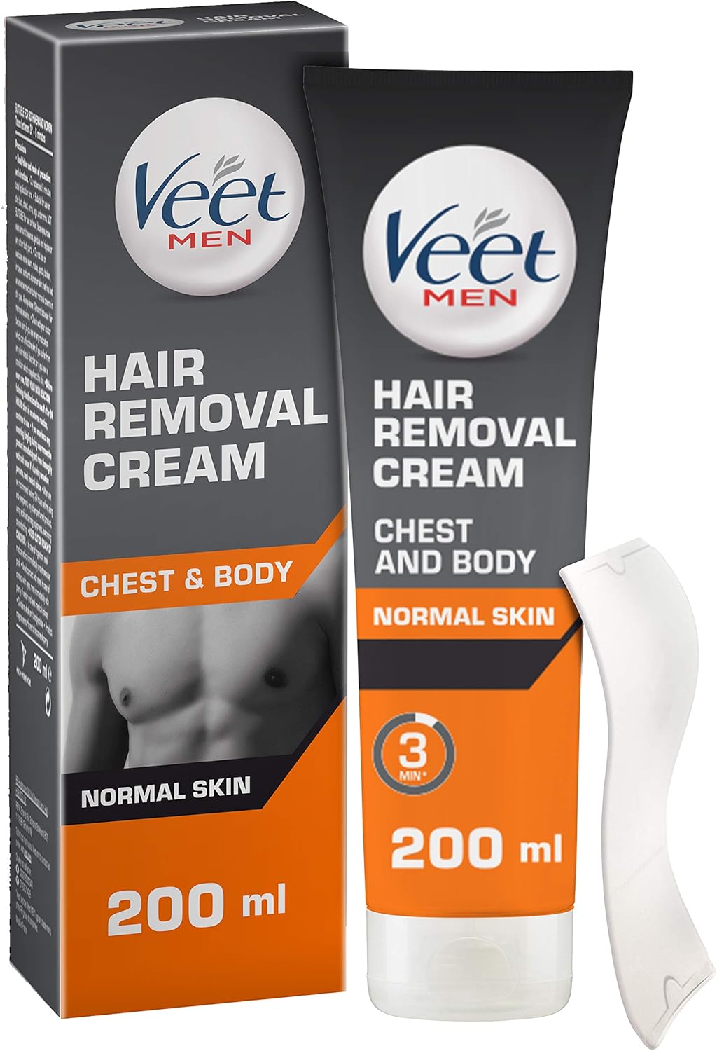 Veet - Men Hair Removal Cream Depilatory (200 ml) (‎0076623)