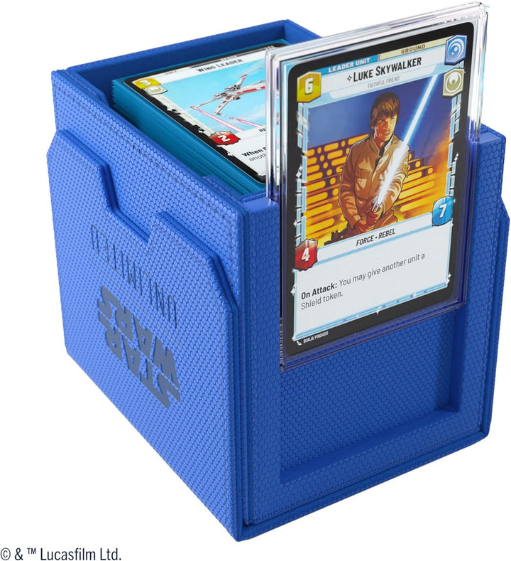 Gamegenic Star Wars Unlimited Deck Pod - Blue - Trading Card Game Accessory