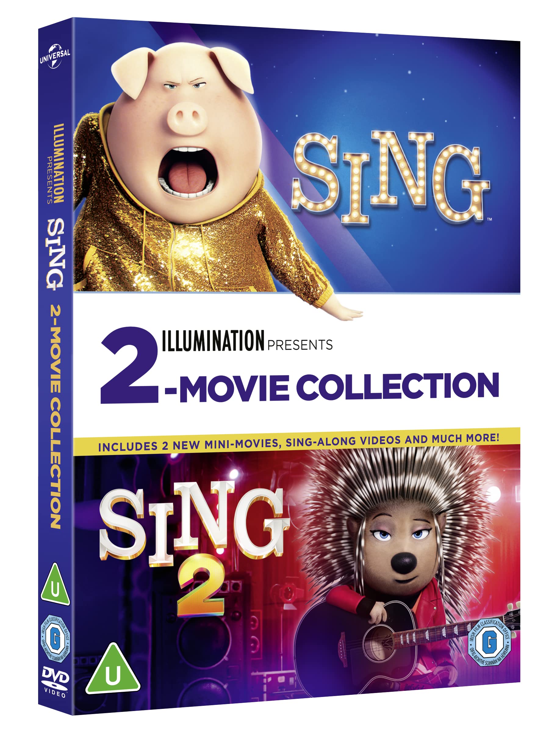 Sing / Sing 2 [DVD] 2