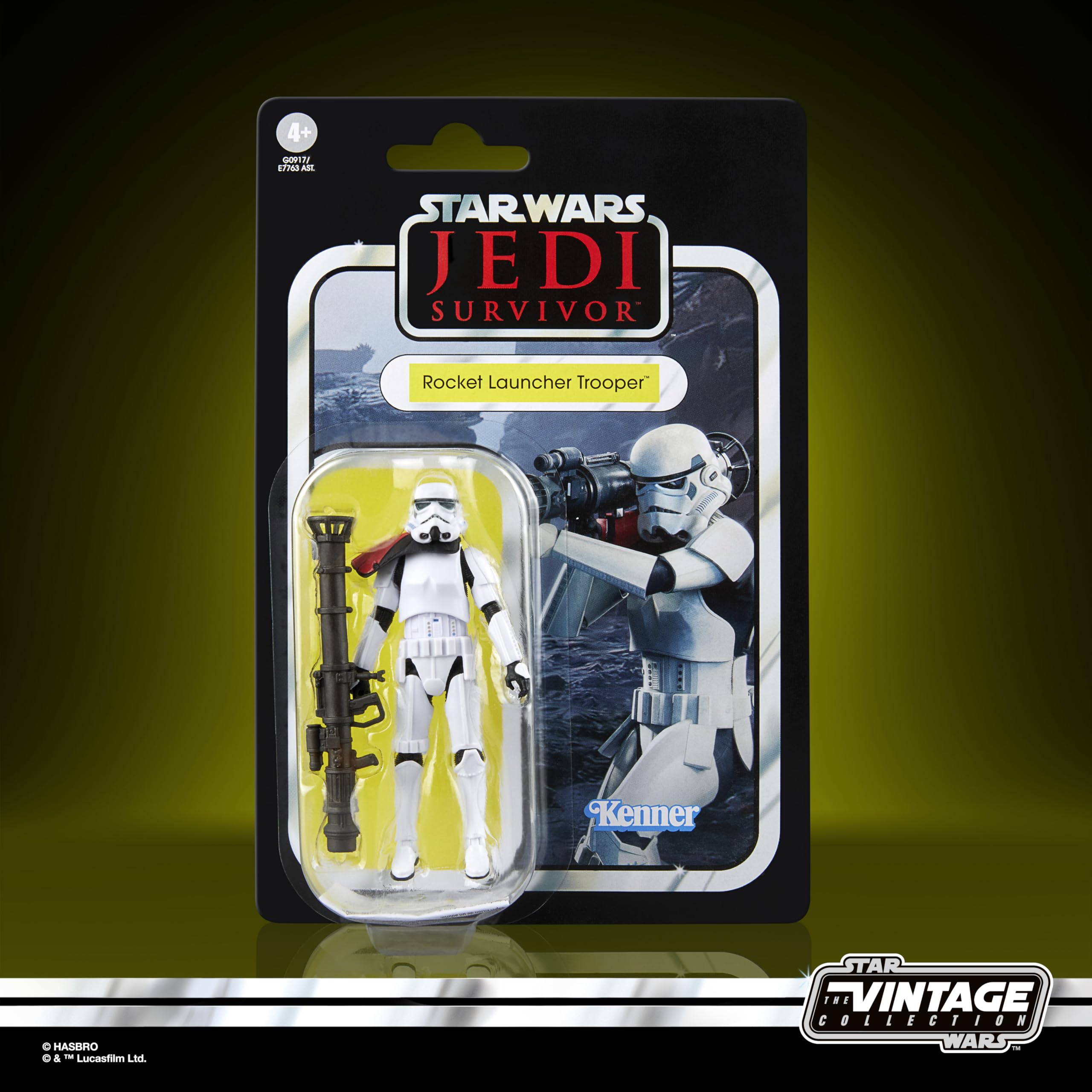 Hasbro Star Wars The Vintage Collection Rocket Launcher Trooper Action Figure | 3.75-inch Scale | Ages 4+