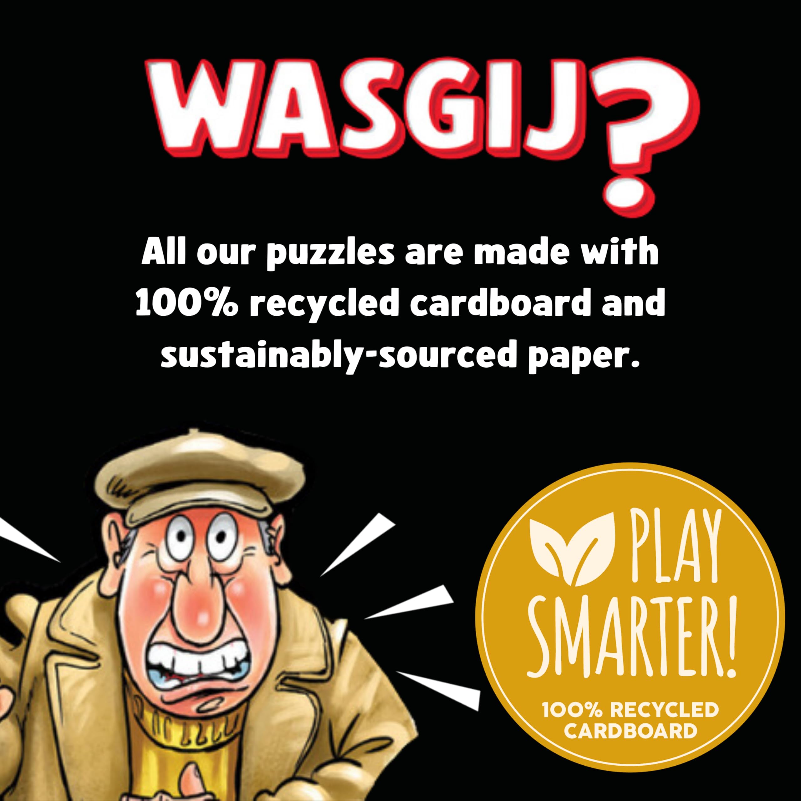 Jumbo Wasgij Original 43 - Aquarium Antics 1000 Piece Jigsaw Puzzle 2