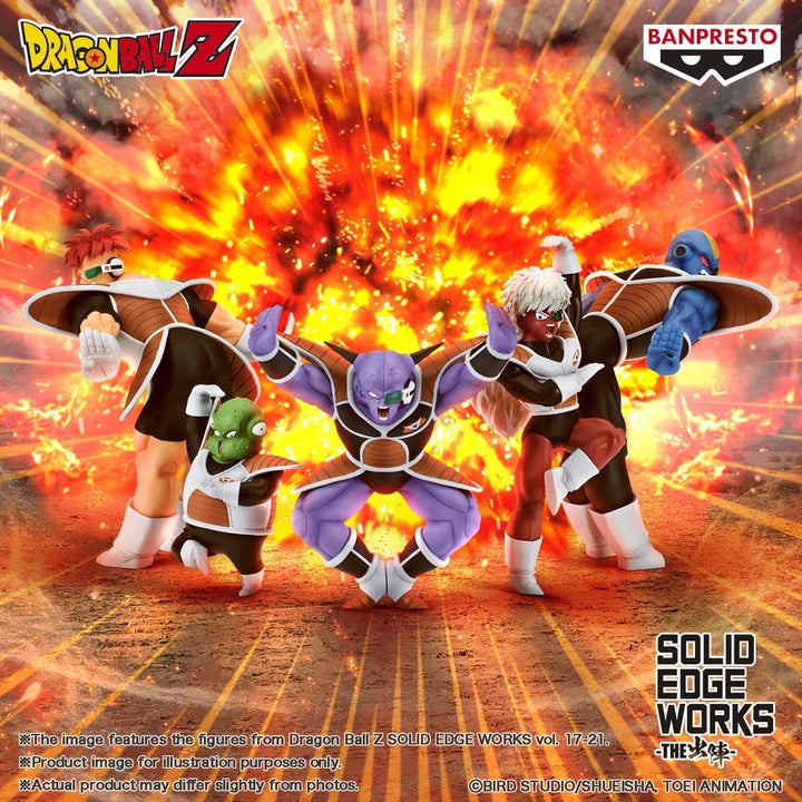 BANPRESTO Dragon Ball Z Solid Edge Works VOL.17 (Captain Ginyu)