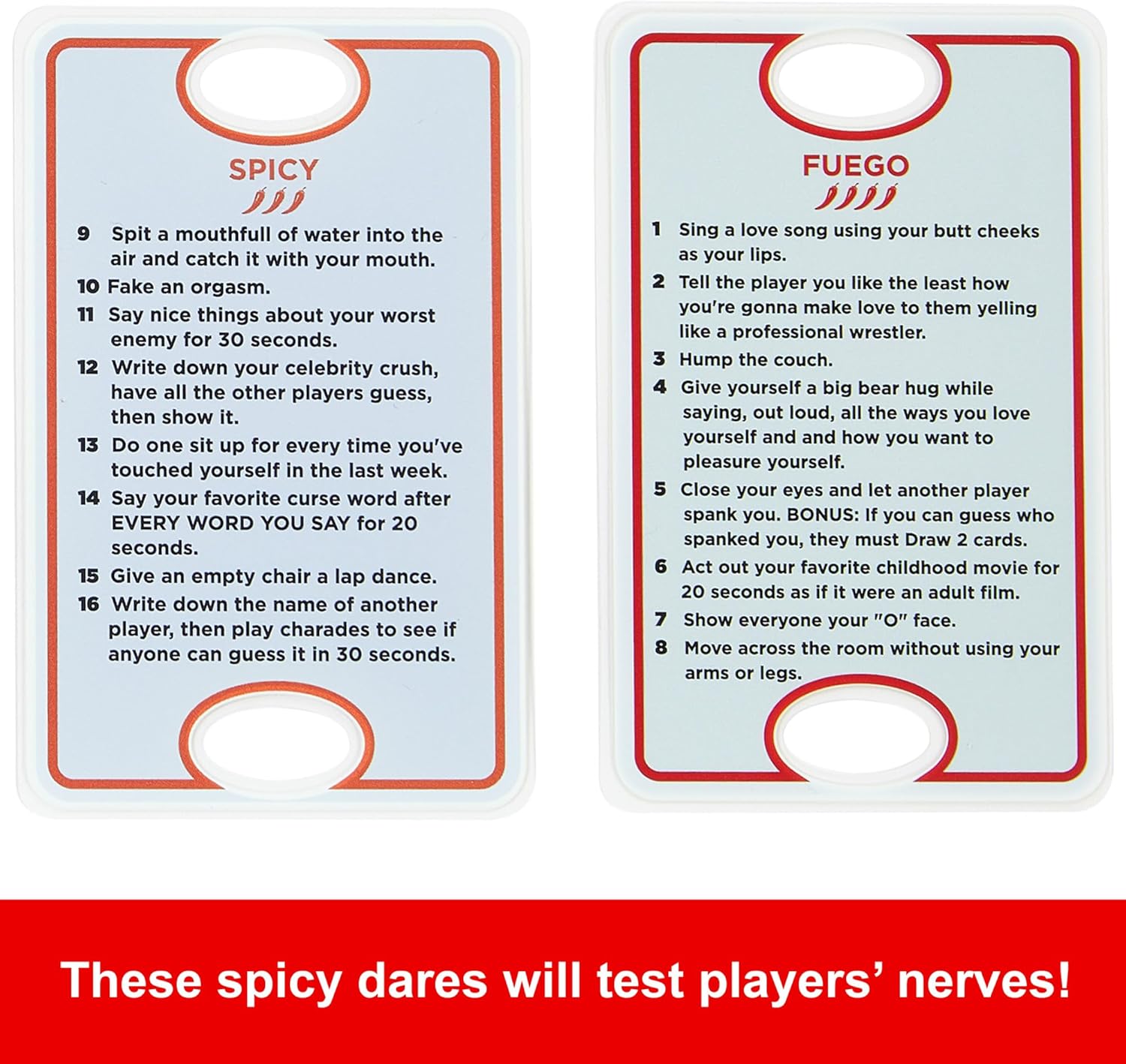 Mattel Games UNO Dare Adults Only Card Game, UK English Version 5