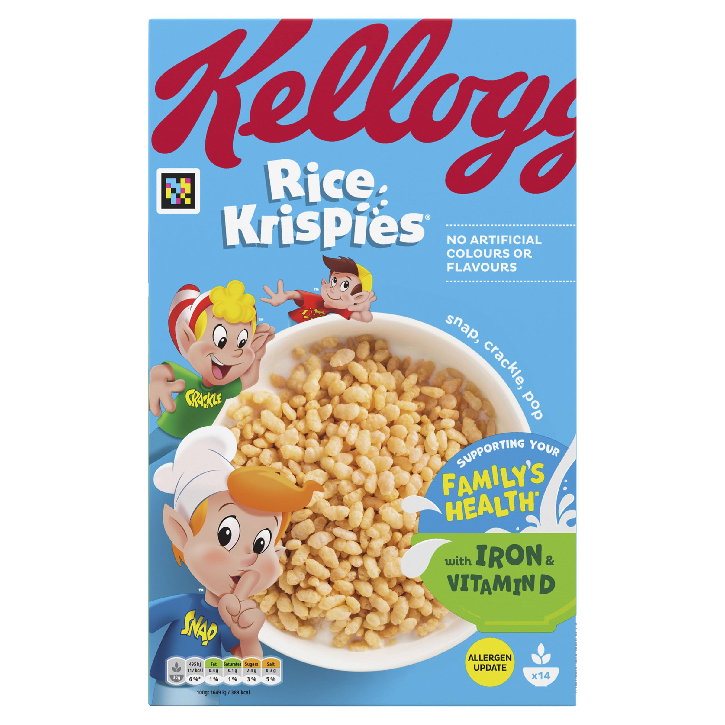 Kellogg's Rice Krispies Cereal - Toasted Puffed Rice | 430g 1