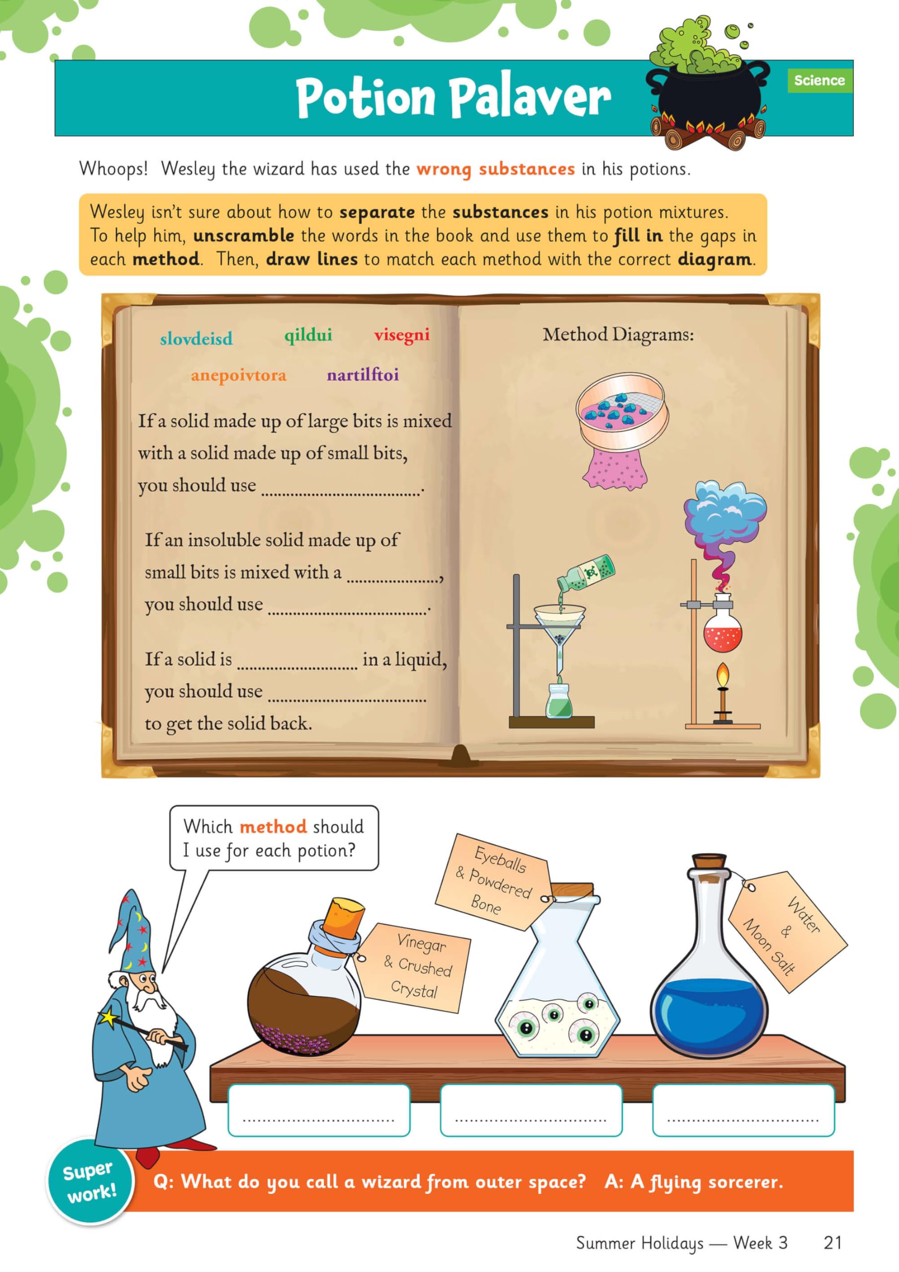 CGP Summer Holidays Activity Workbook - Year 5 to Year 6 Transition Study Aid | Paperback 5