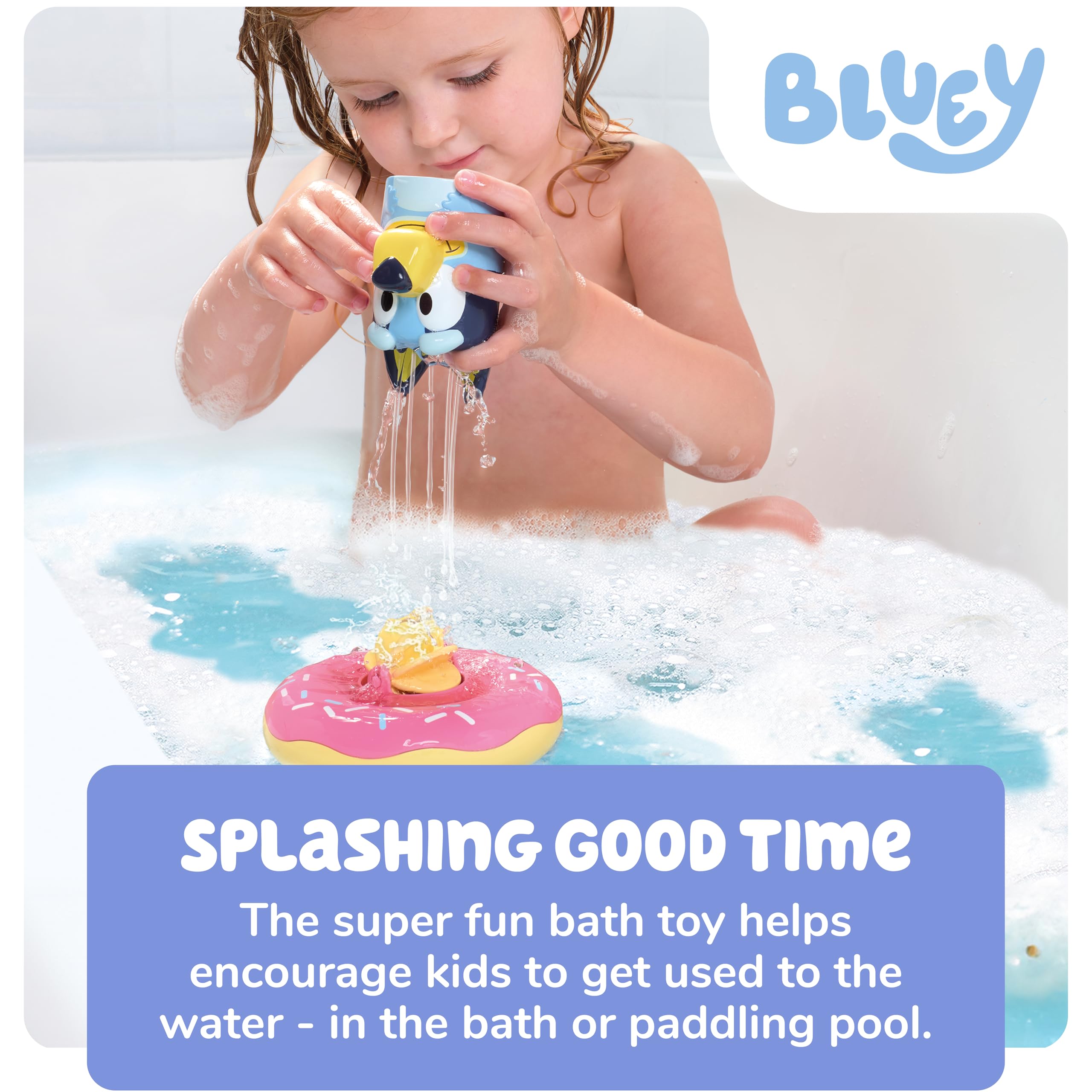 Toomies Bluey Splash and Float Bath Toy - Ages 18 Months+ 4