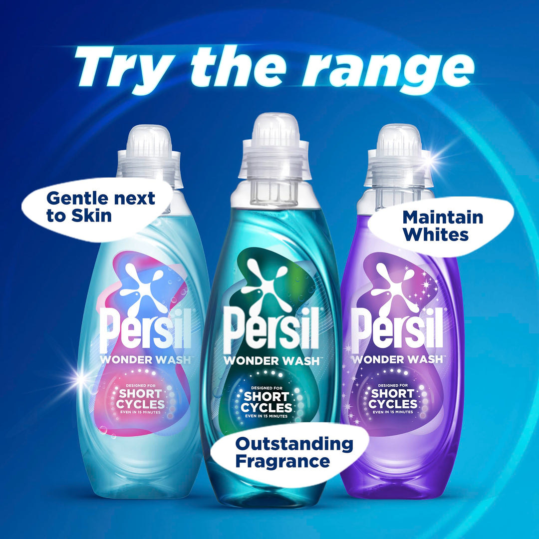 Persil Wonder Wash Sensitive* Non Bio Liquid Detergent 1.54kg