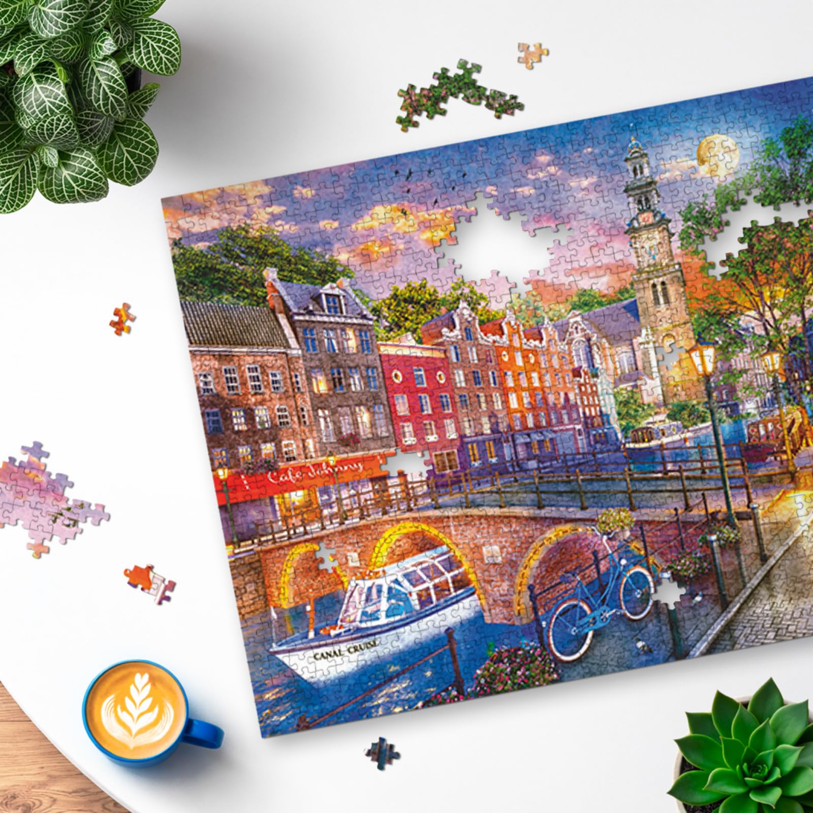 Ravensburger Historic Amsterdam Jigsaw Puzzle - 1000 Pieces | Adult Puzzle | FSC Certified 5