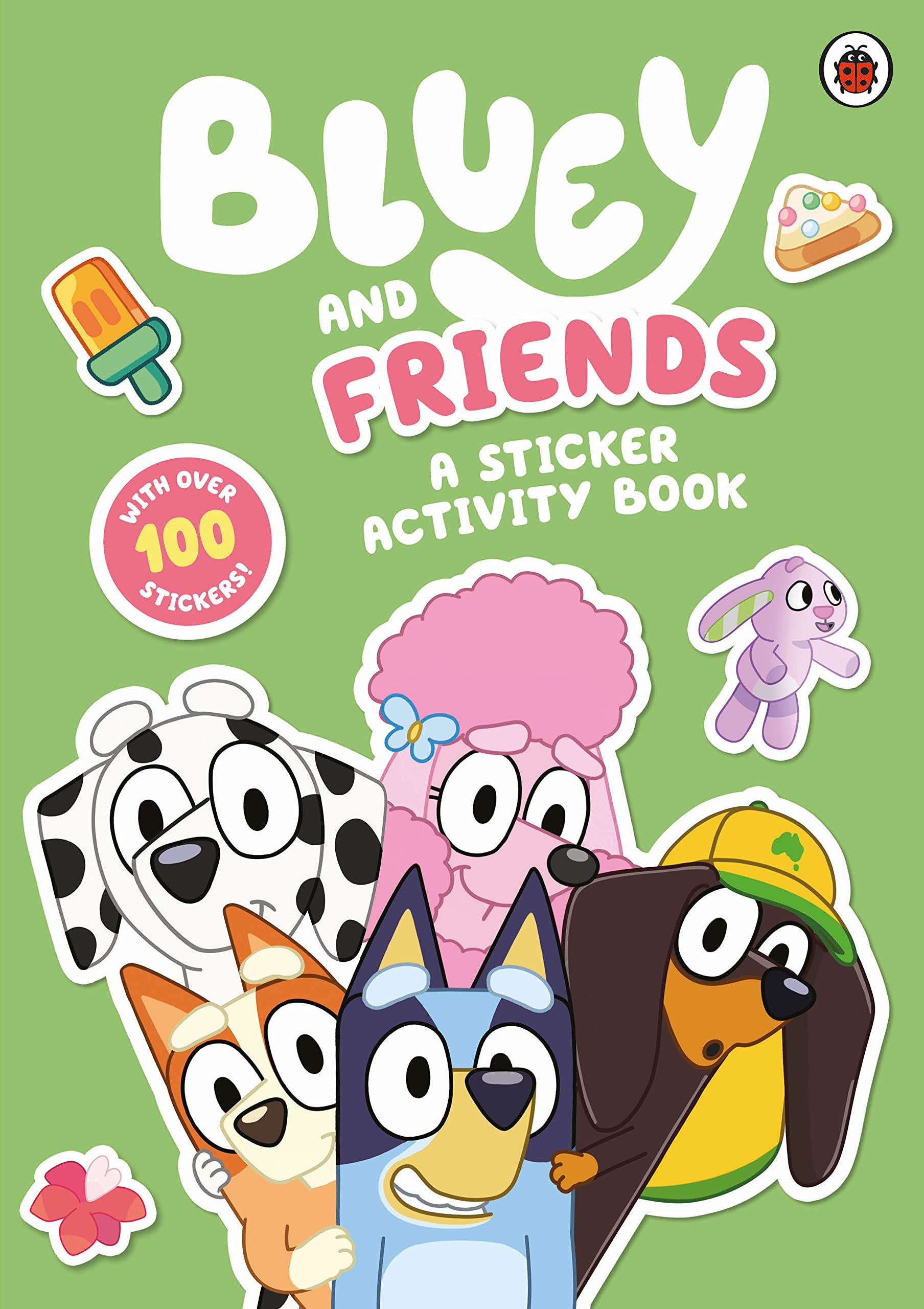Ladybird Bluey and Friends Sticker Activity Book | Paperback | Ages 2-5 1