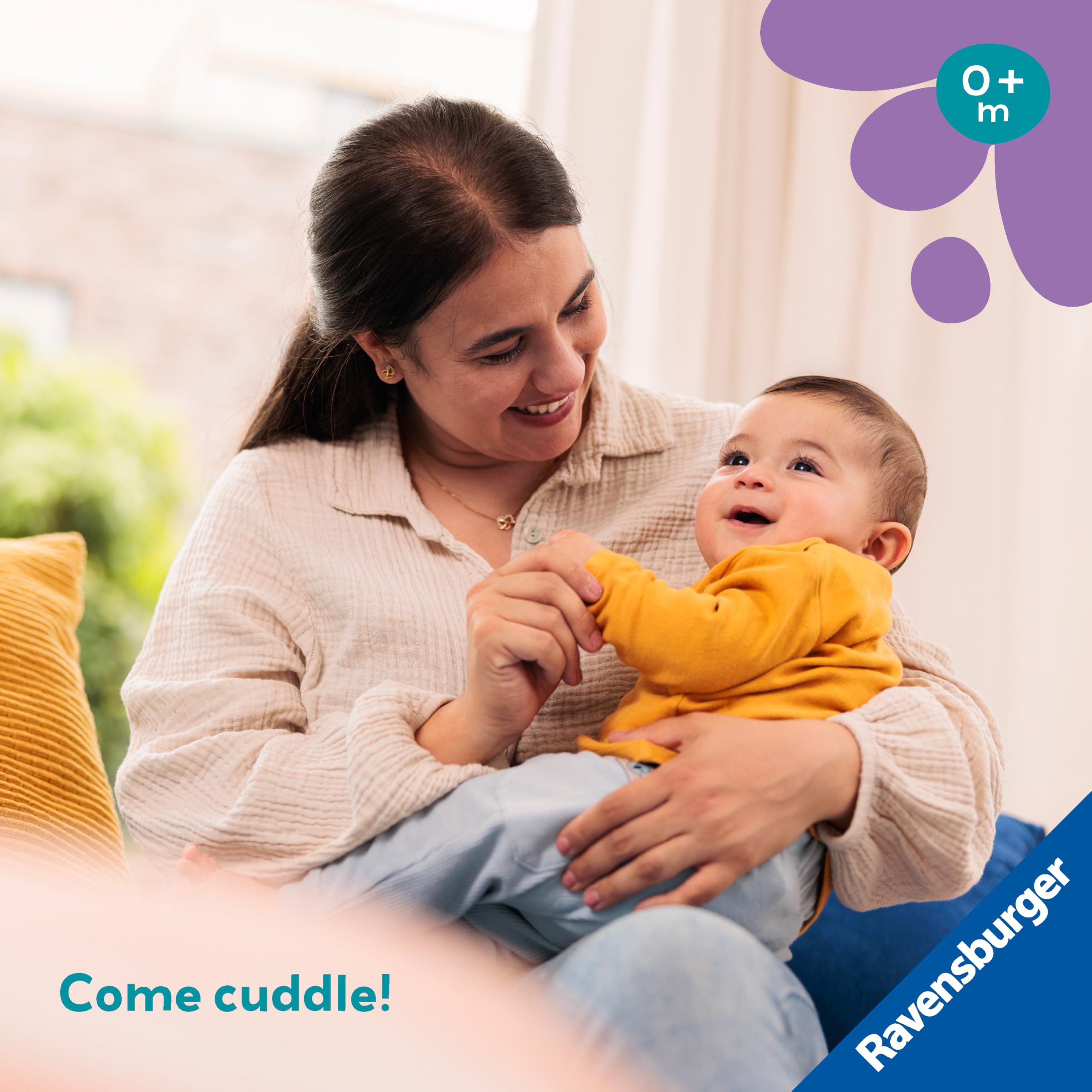 Ravensburger Play+ Cuddle & Play Bird - Plush Interactive Toy | 0 Months+ | Multicolor 5