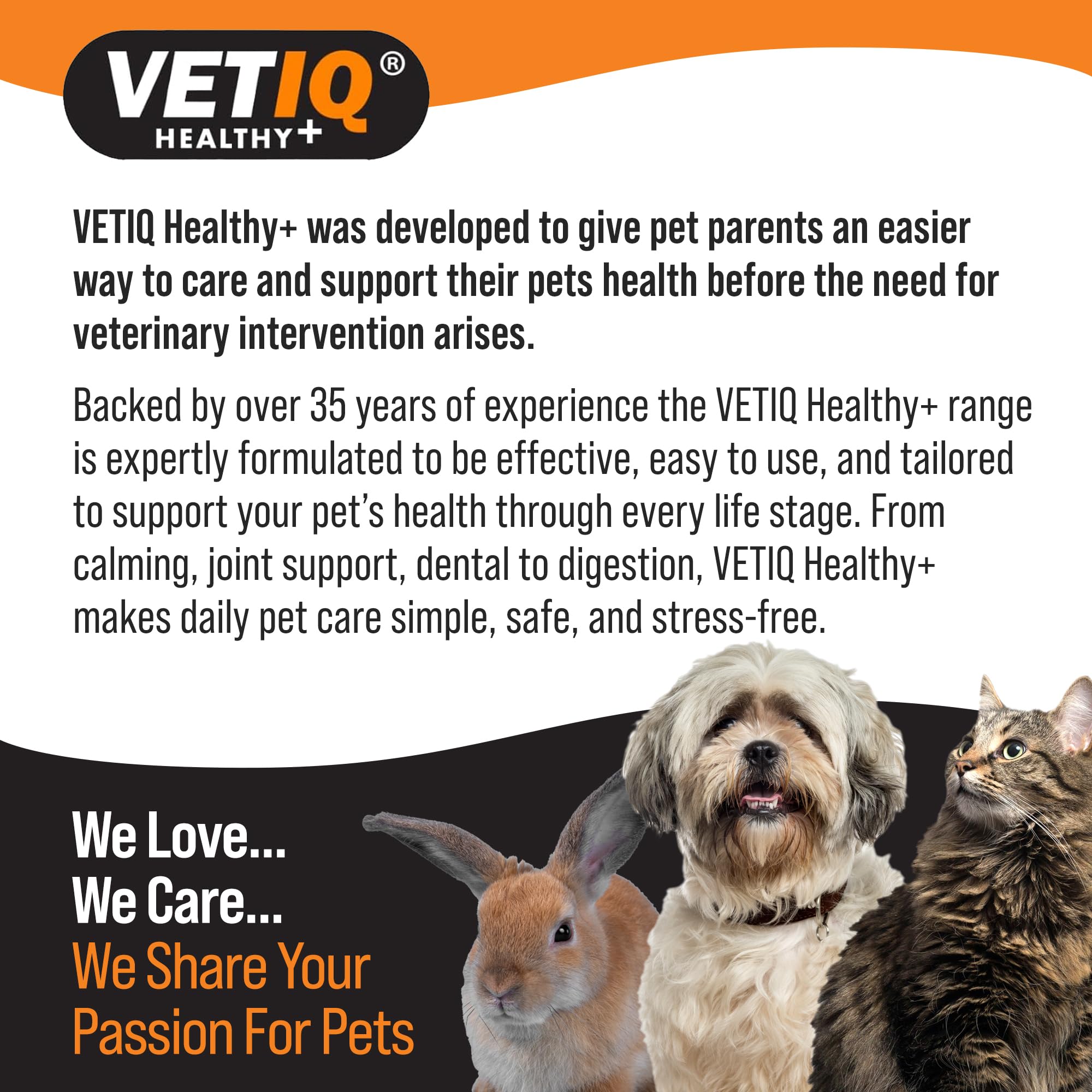 VETIQ Serene-UM Calming Drops - Calming Support for Small Dogs & Cats | 100ml 6
