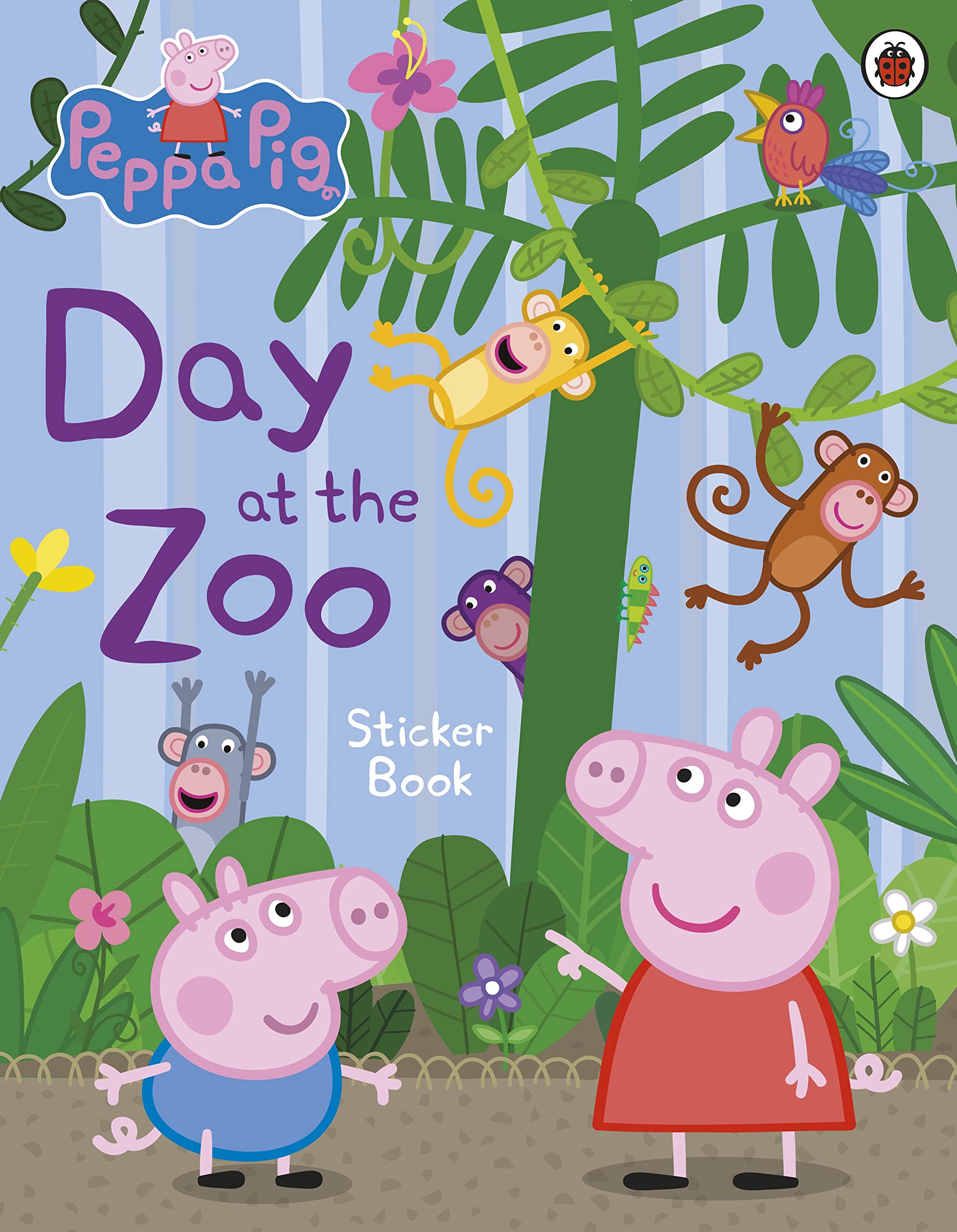 Ladybird Peppa Pig: Day at the Zoo Sticker Book | Ages 3-6 | Paperback
