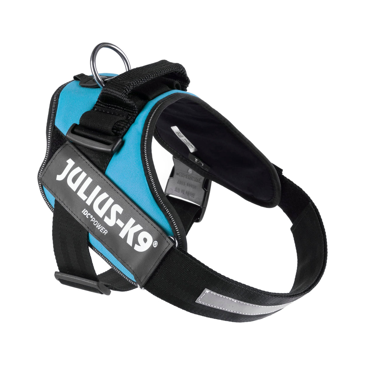Julius-K9 IDC Powerharness Dog Vest Harness - Aquamarine, Size L