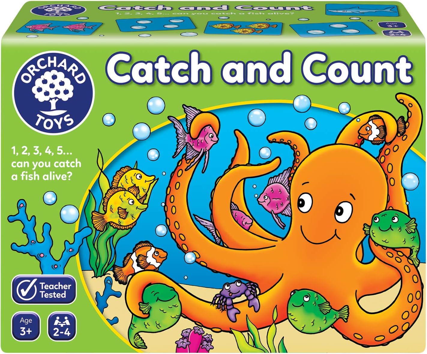 Orchard Toys Catch and Count Board Game 1