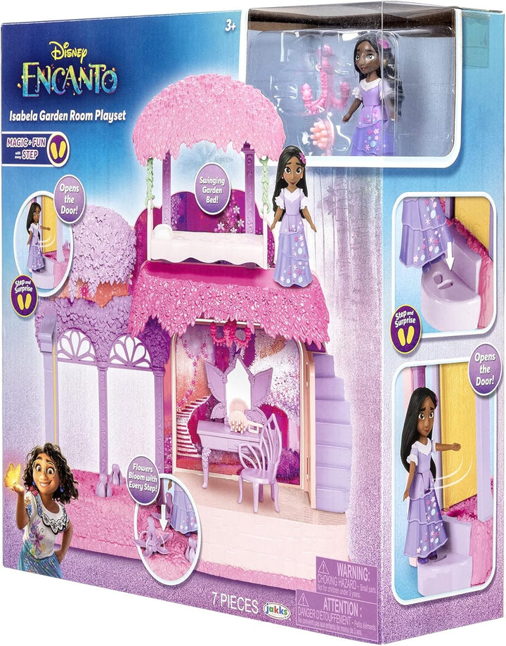 Disney Encanto Isabela Doll Playset - Flowers Bloom with Every Step, Ages 3+