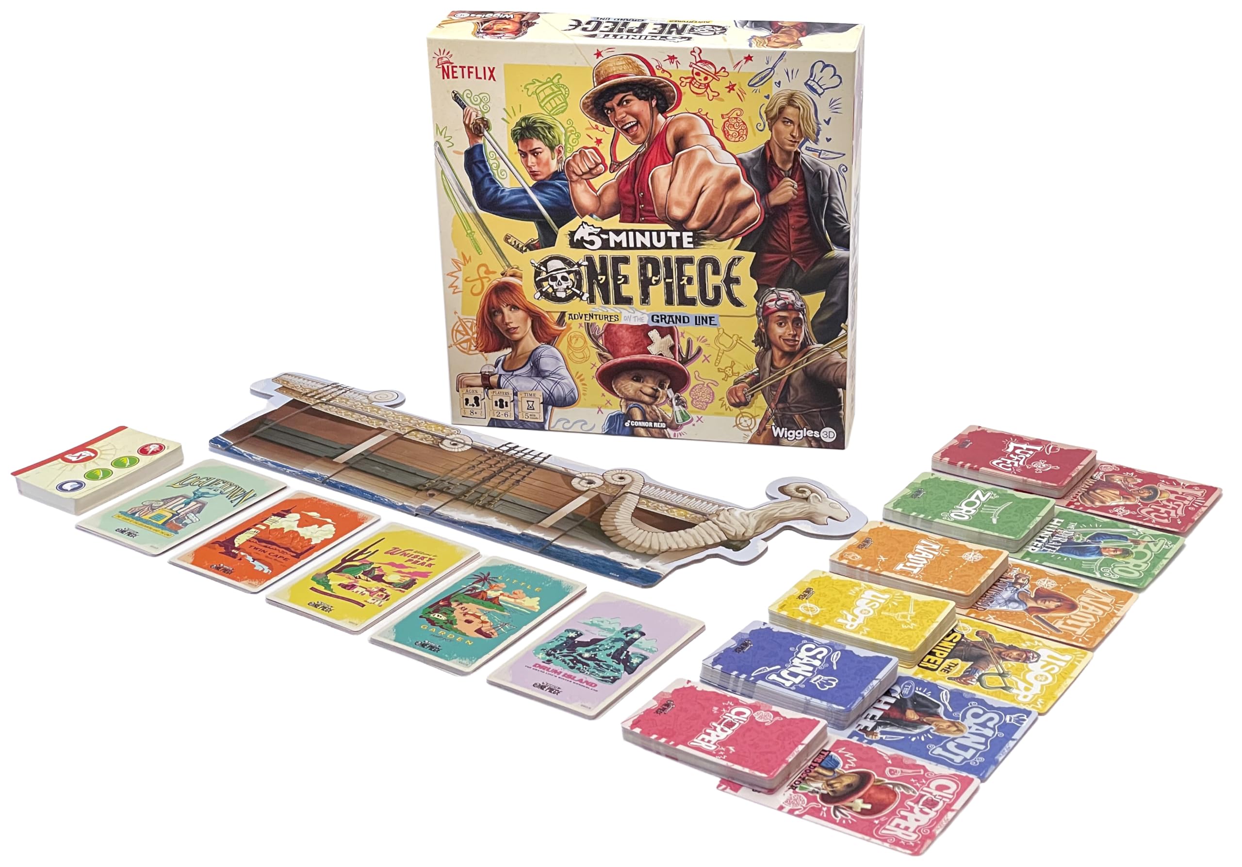 Wiggles 3d 5 Minute One Piece - Cooperative Card Game | Ages 8+ | 2-5 Players 4