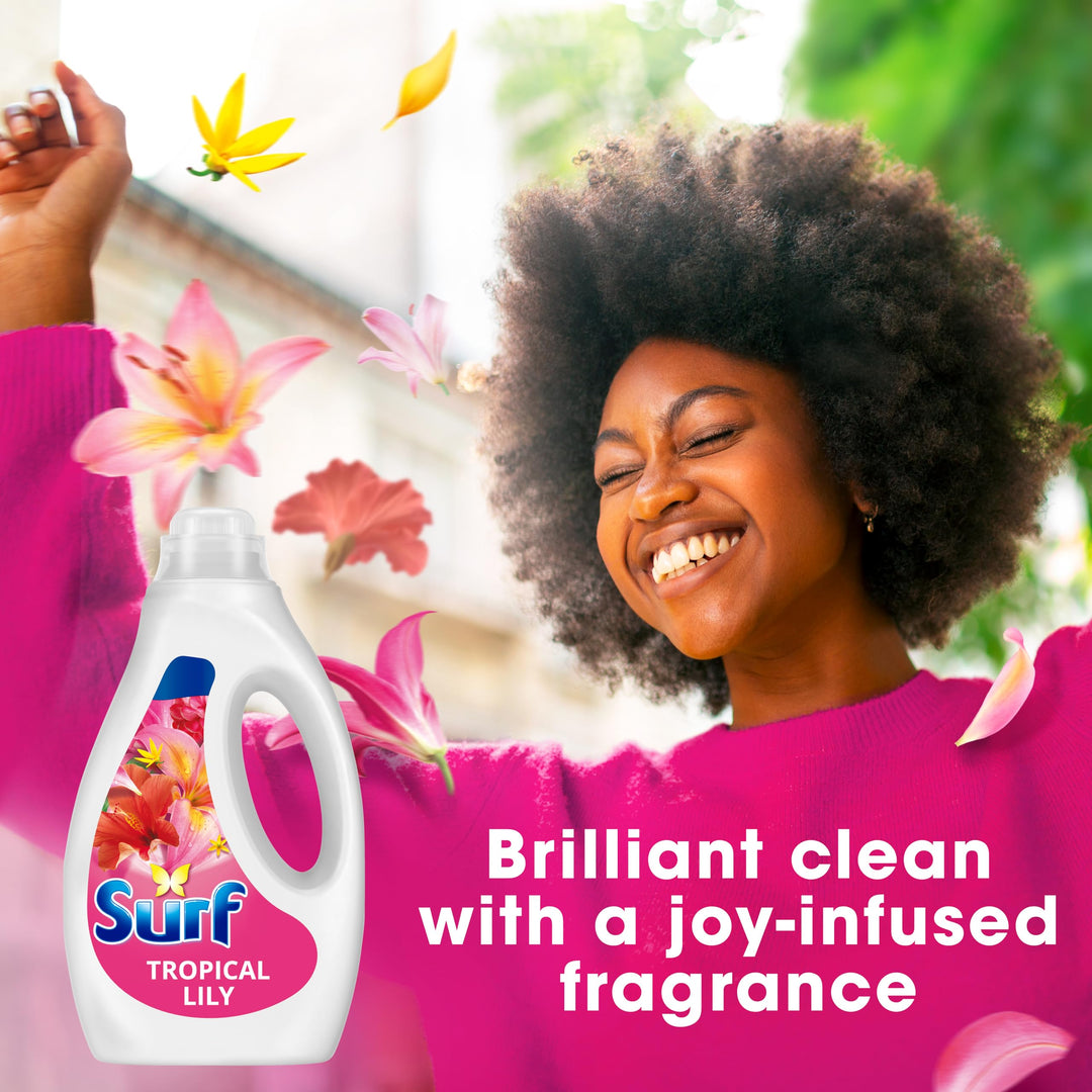 Surf Tropical Lily Laundry Washing Liquid Detergent (1.5L)