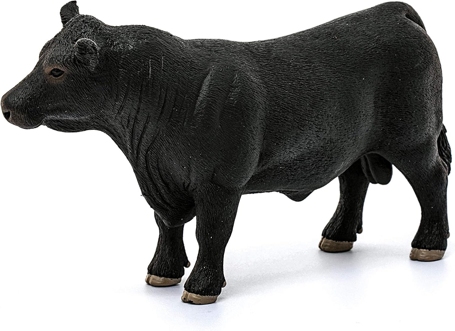 Schleich 13879 Black Angus Bull - Realistic Farm Animal Figure for Kids 3+ 3