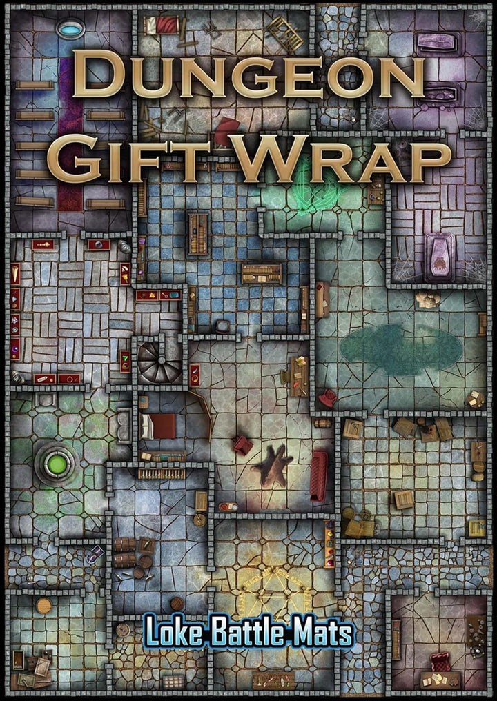 Loke Battlemats - Wrapping Paper Multi-Colour One Size