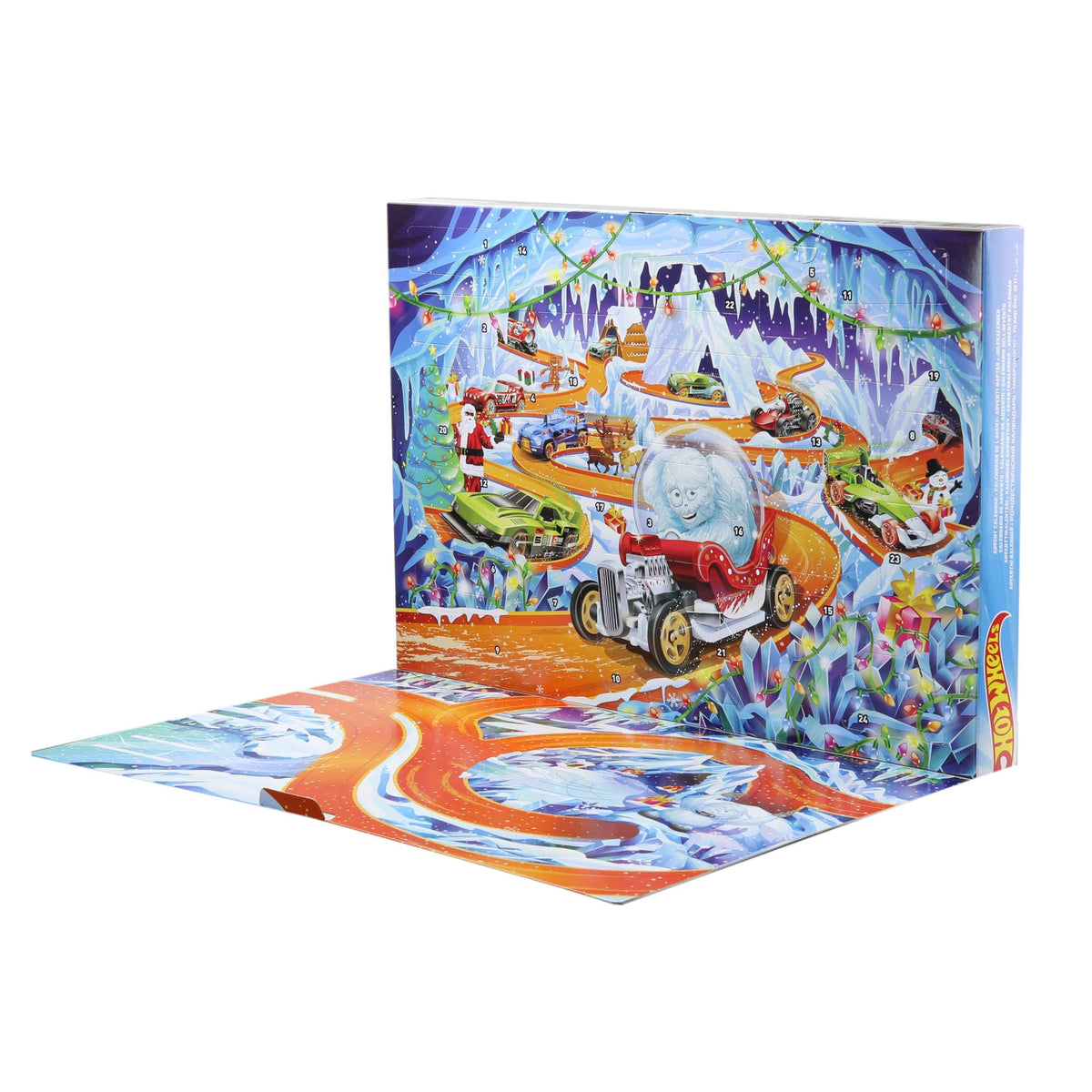 Hot Wheels 2026 Advent Calendar - 24 Doors, 1:64 Scale