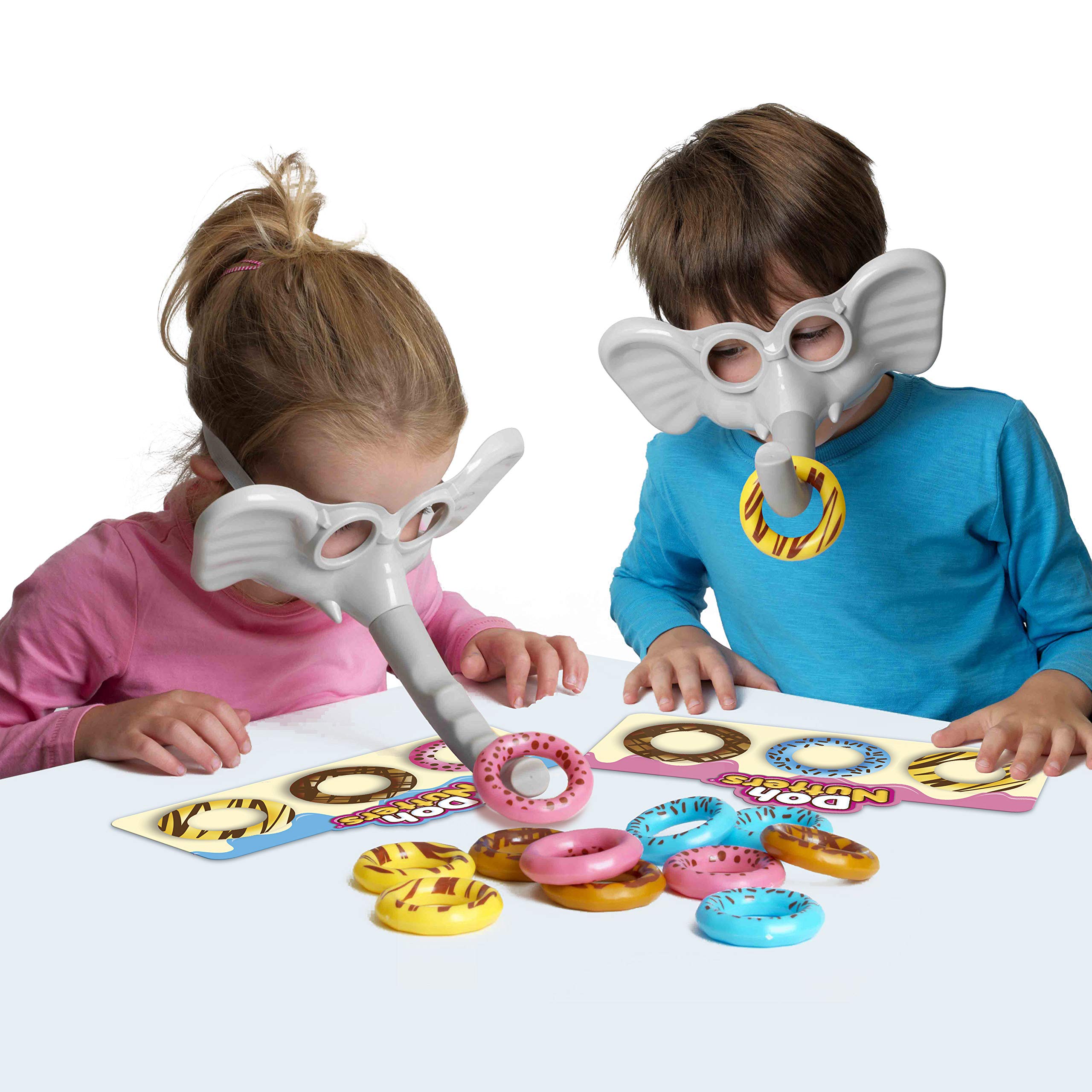 Ideal Doh Nutters: The Elefantastic Game of Picking Up Doughnuts! | Board Game for 2-4 Players 2