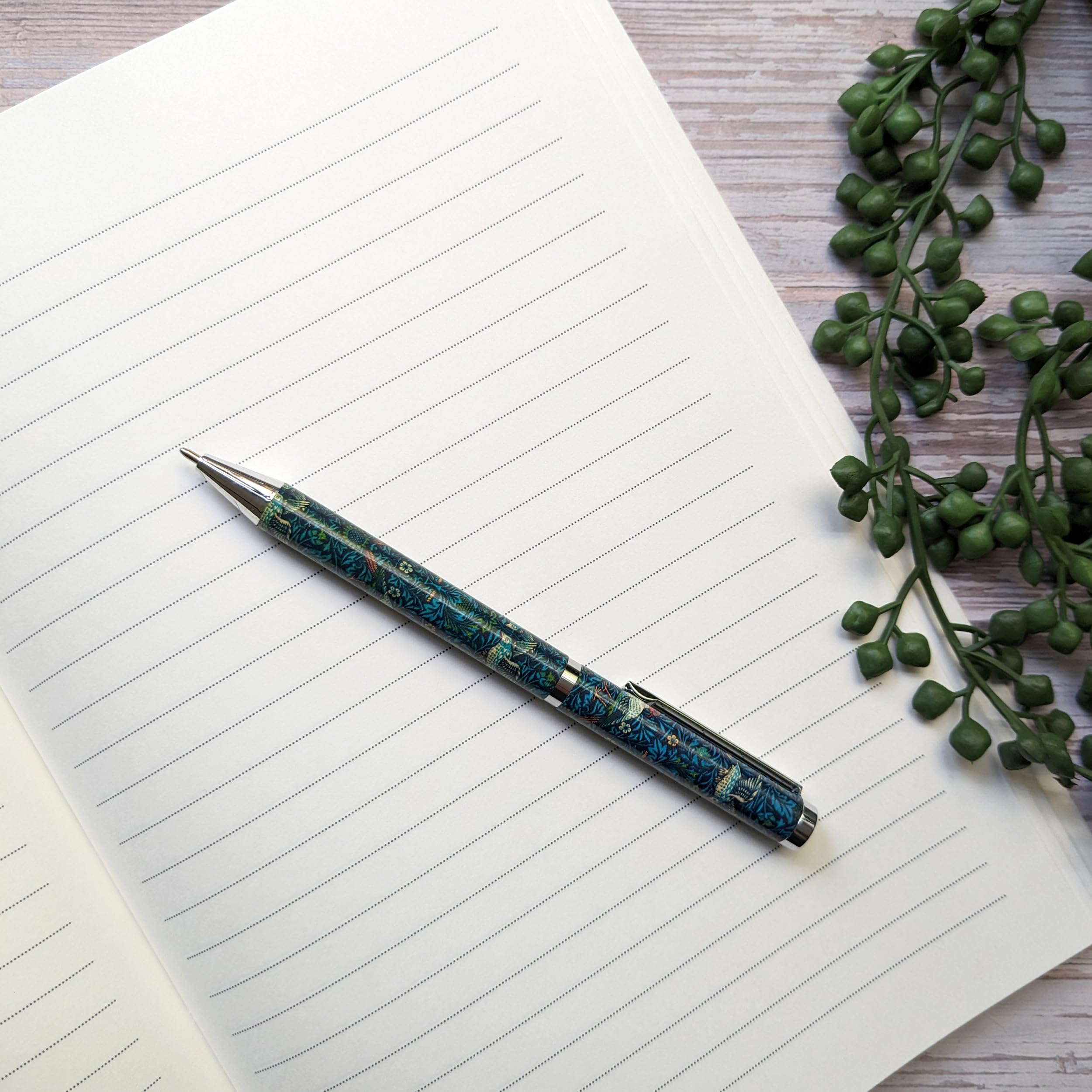 Robert Frederick William Morris Birds Retractable Ballpoint Pen with Gift Box | Black Ink 7