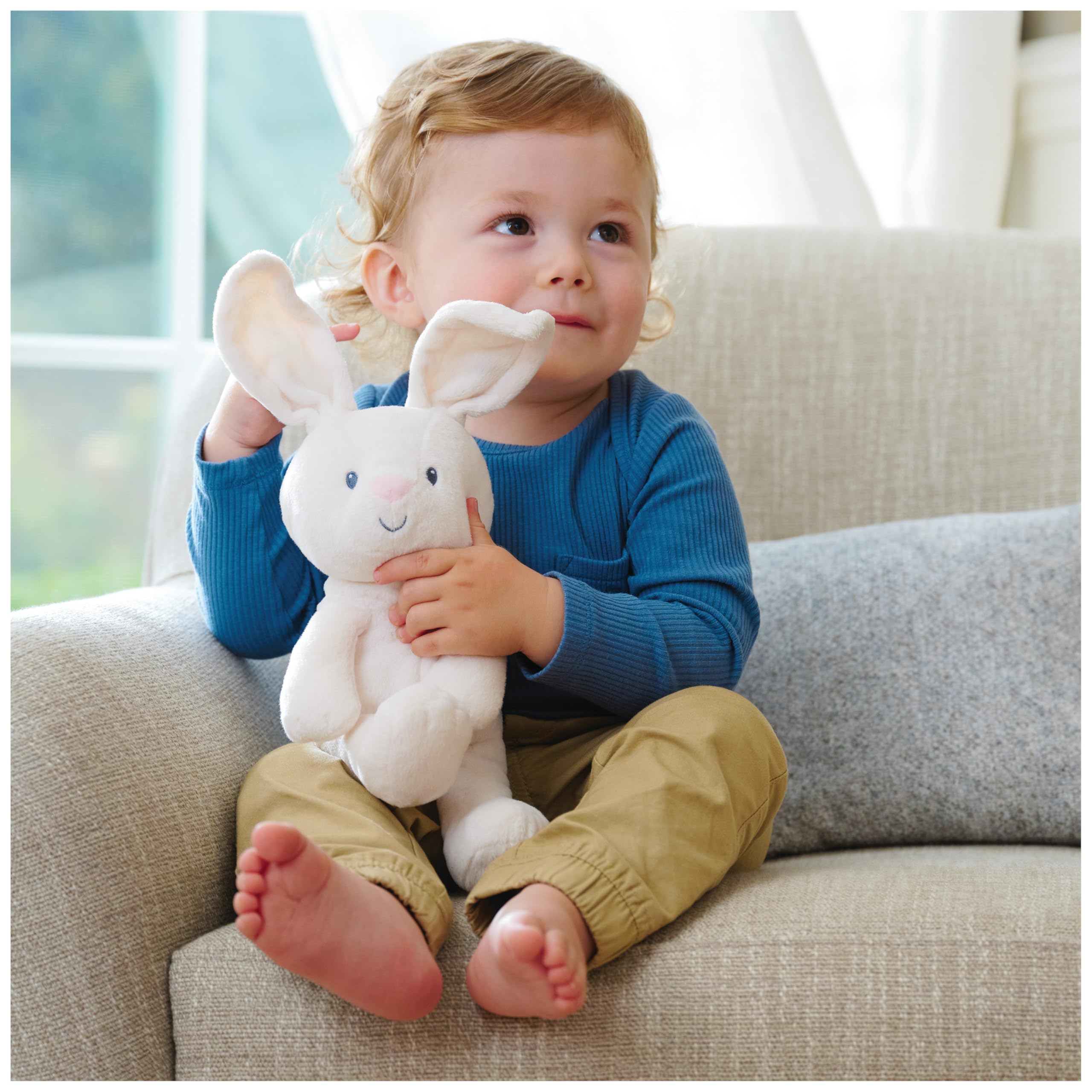 GUND Baby Peek-a-Boo Flora Bunny Plush - Stuffed Animal for 6 Months and Up 5