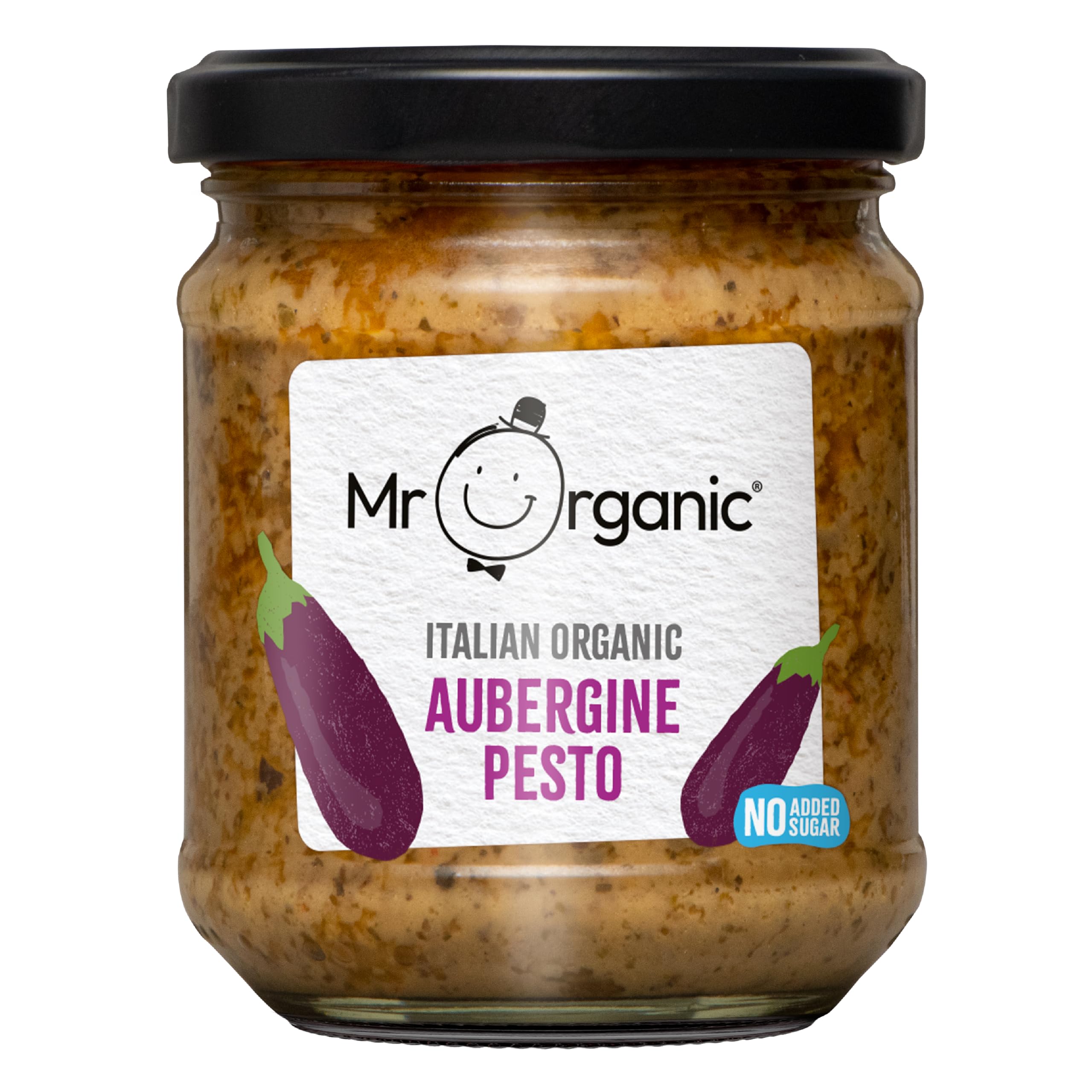 Mr Organic - Organic Aubergine Pesto 190g 1