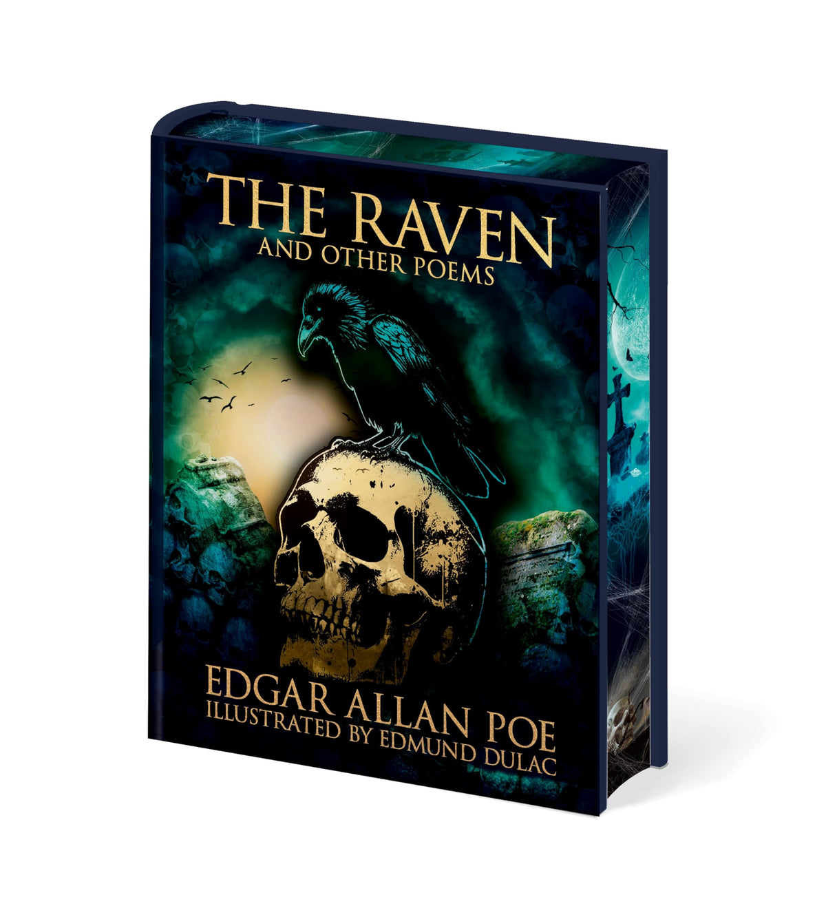 Edgar Allan Poe - The Raven & Other Poems Illustrated by Edmund Dulac | Hardcover | 192 Pages