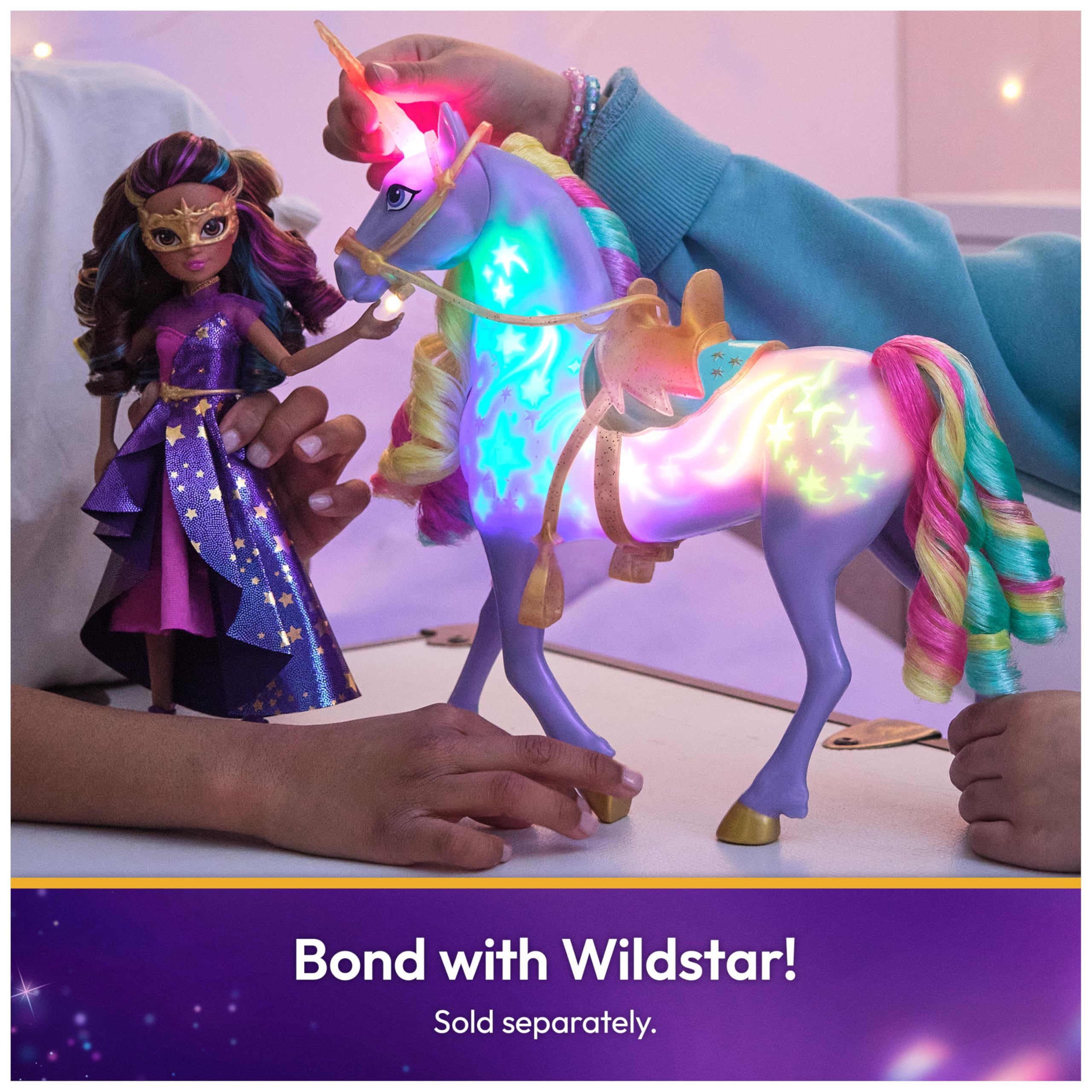 Unicorn Academy Sophia Deluxe Masquerade Ball Doll - 24.1cm | 9 Accessories | Rainbow Hair 8