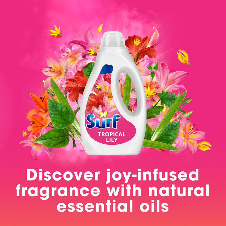 Surf Tropical Lily Laundry Washing Liquid Detergent (1.5L)