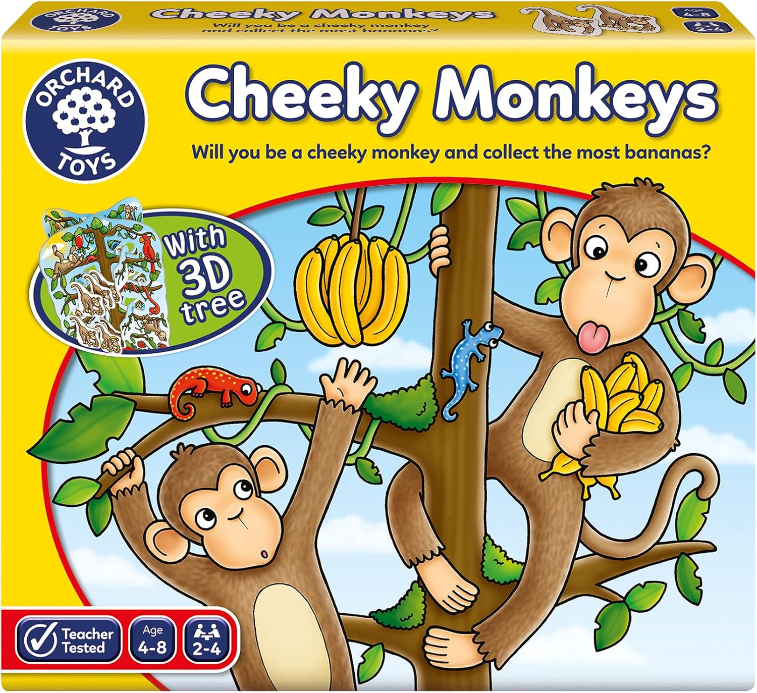 Orchard Toys Cheeky Monkeys Board Game 1