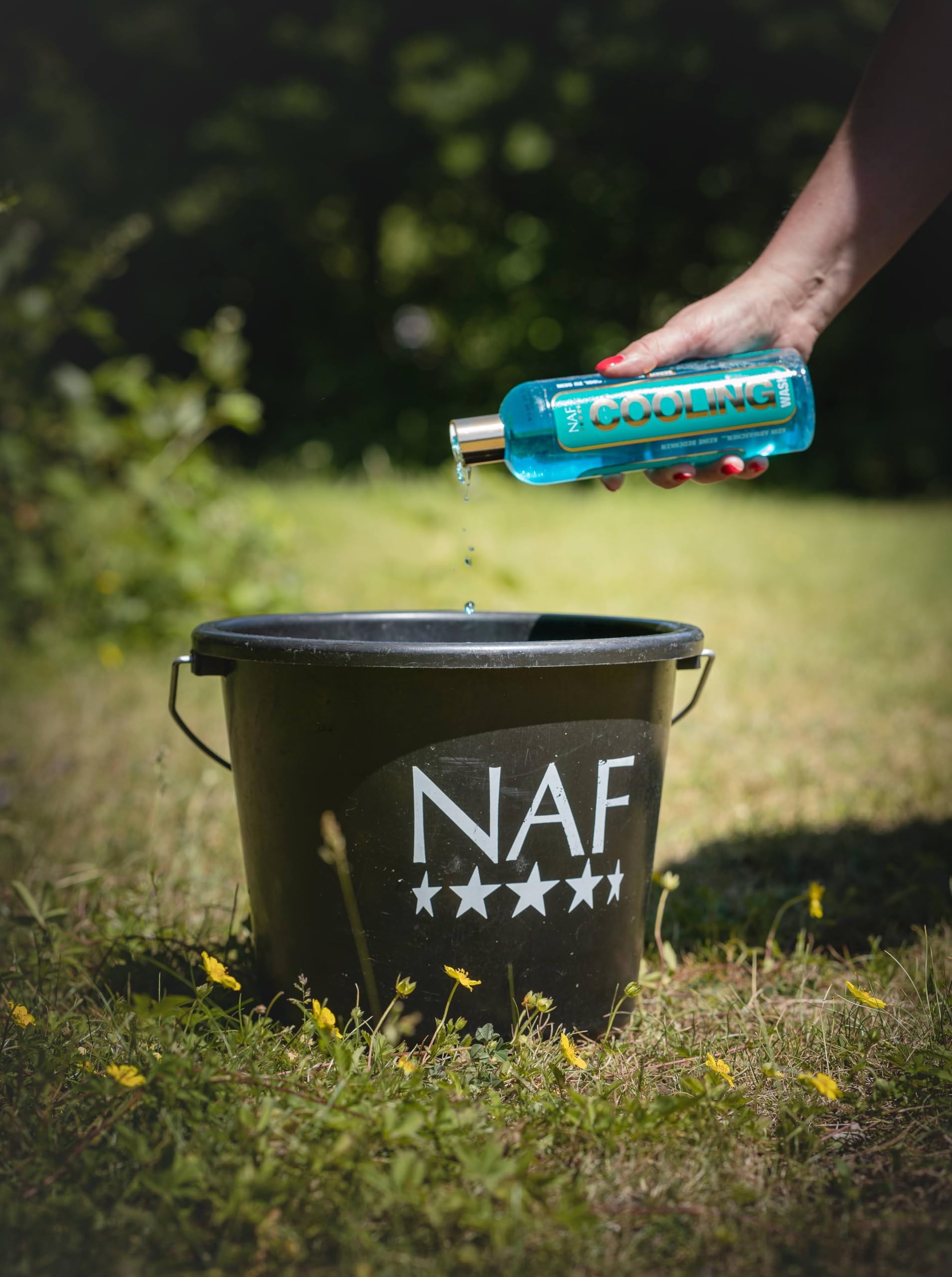 NAF Cooling Wash - Instant Cool Down, No-Rinse Formula, Peppermint & Spearmint Scent | 500ml 2